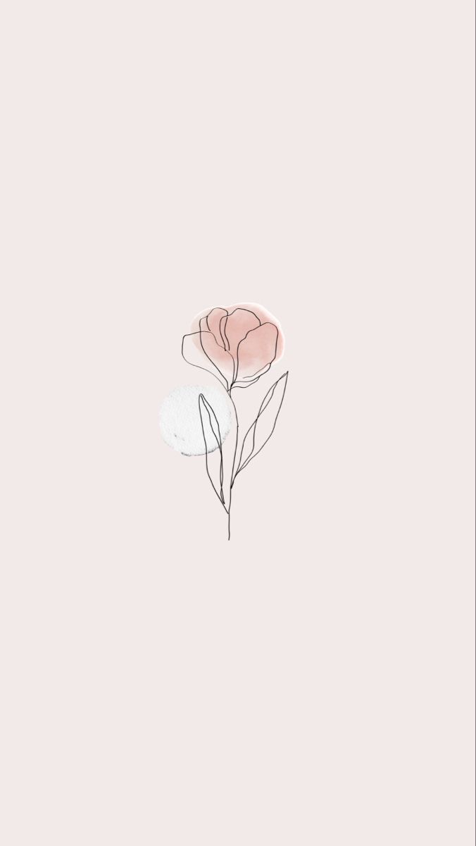 676x1200 Pink Beige Wallpaper