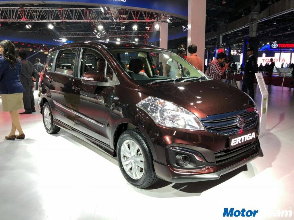 1024x768 Maruti Ertiga Special Edition Showcased At 2018 Auto Expo