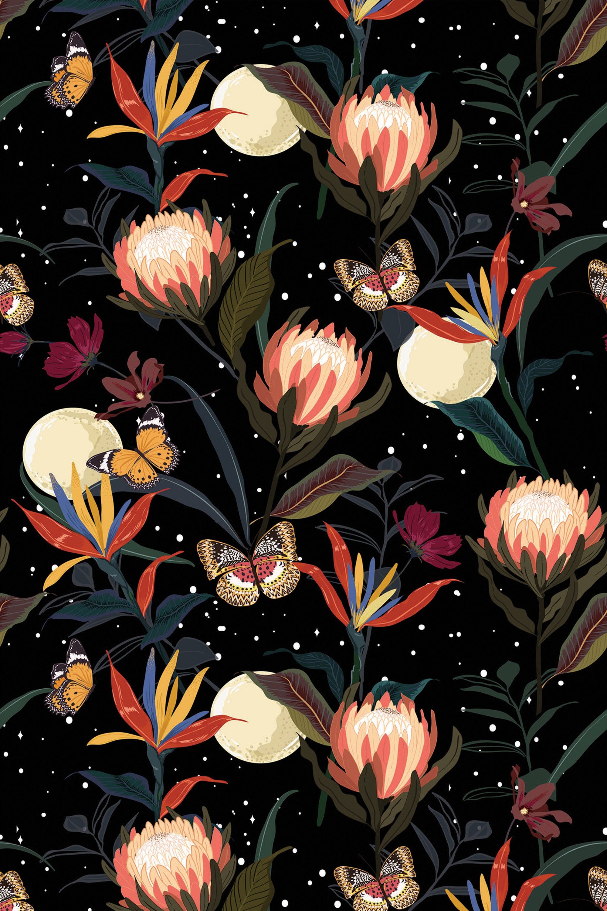 2000x3000 Exotic night Wallpaper