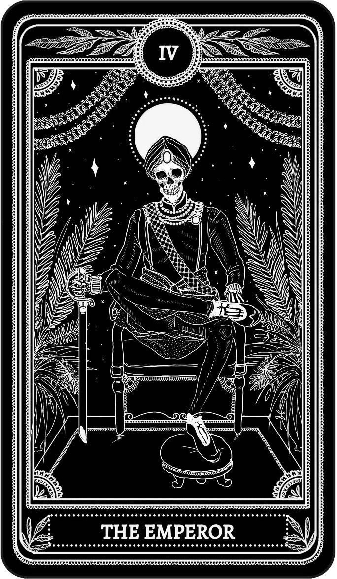 684x1174 The Emperor Card Art. Tarot cards art illustration, The emperor tarot, Witchy wallpaper