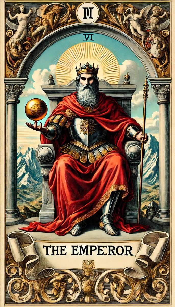 686x1200 The Emperor Tarot Card