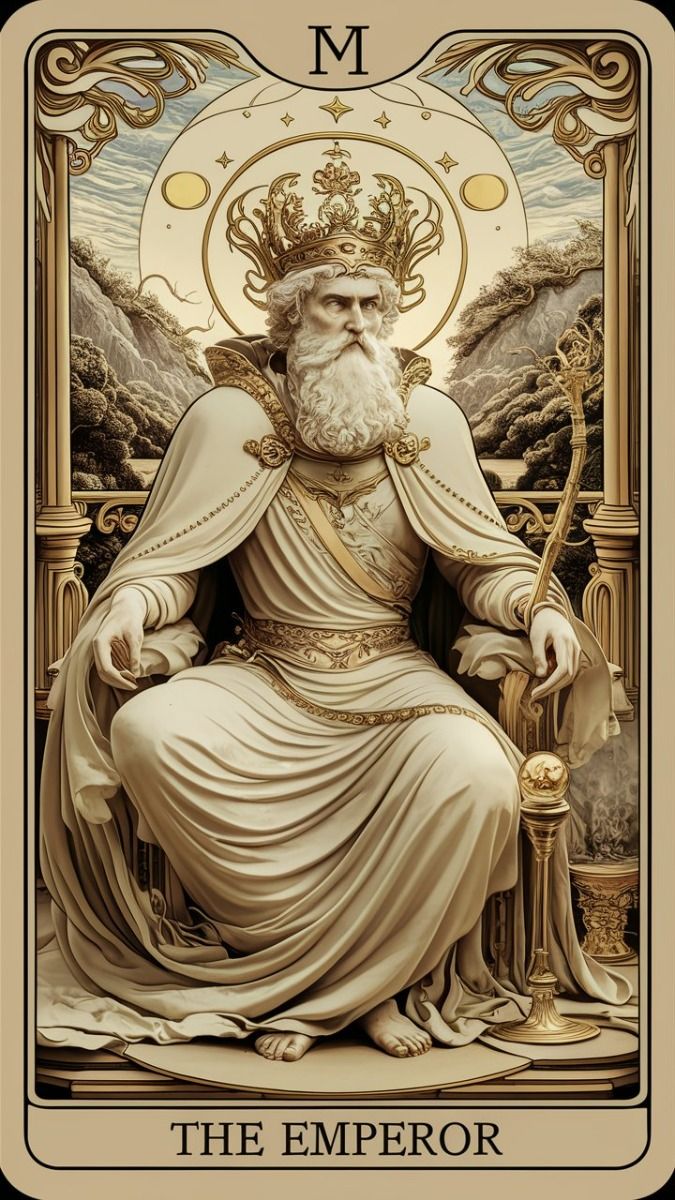 675x1200 Tarot cards art illustration. Tarot tattoo, The emperor tarot card