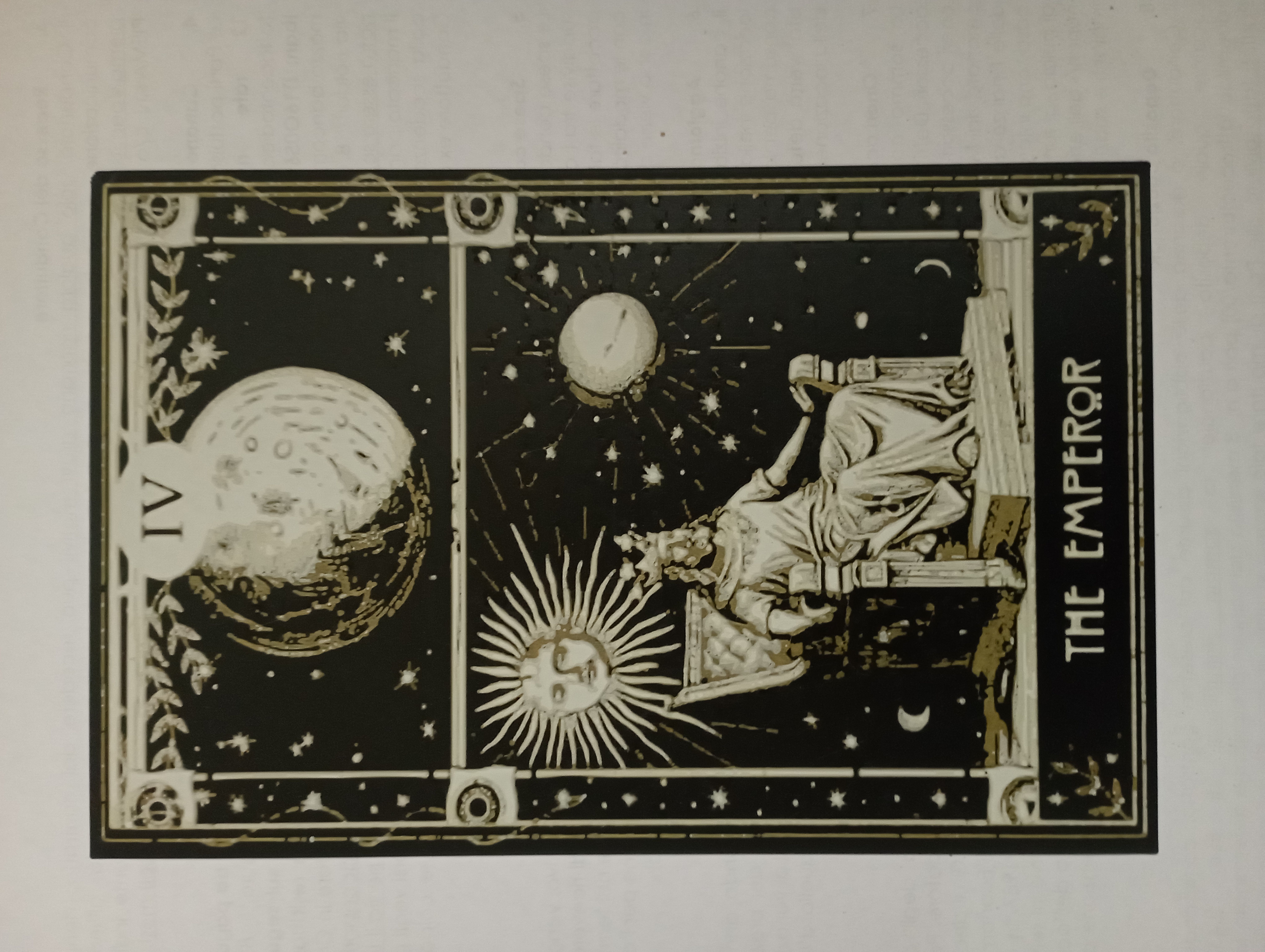 8160x6144 Major Arcana Tarot Cards Deck 4to7 Tarot reading 3D Print Model