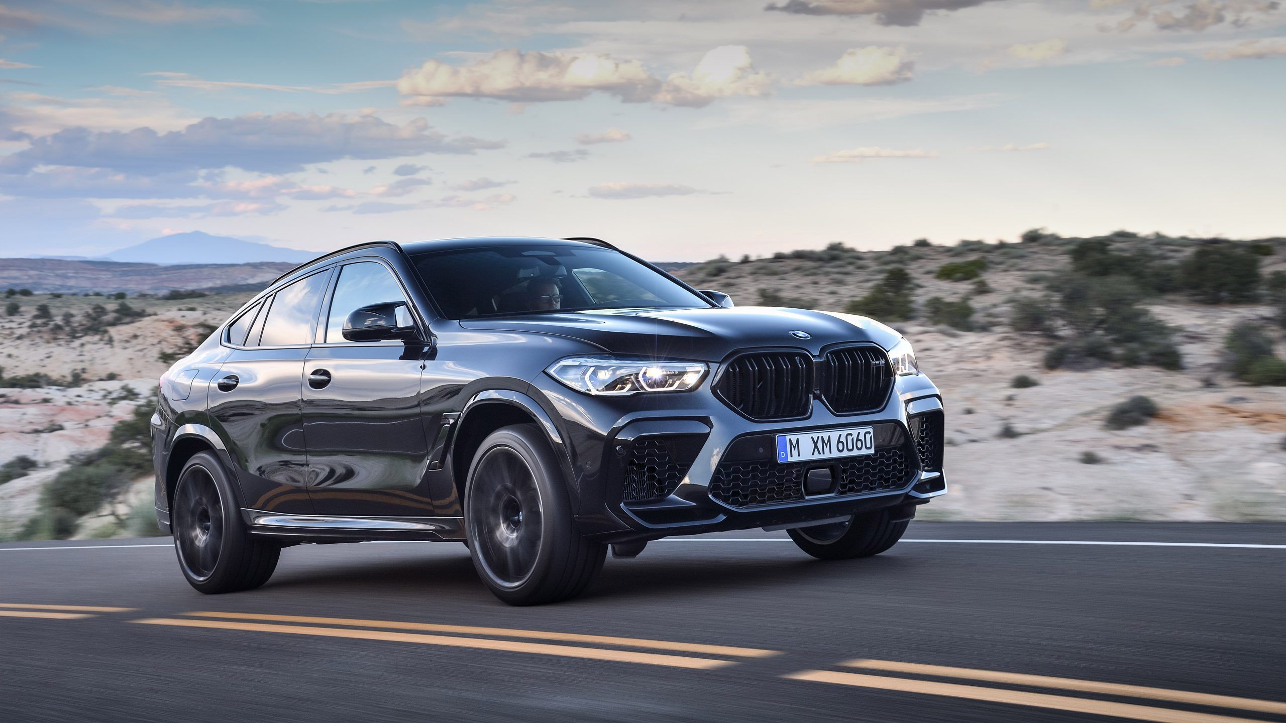 2560x1440 BMW X6 M Competition Wallpaper