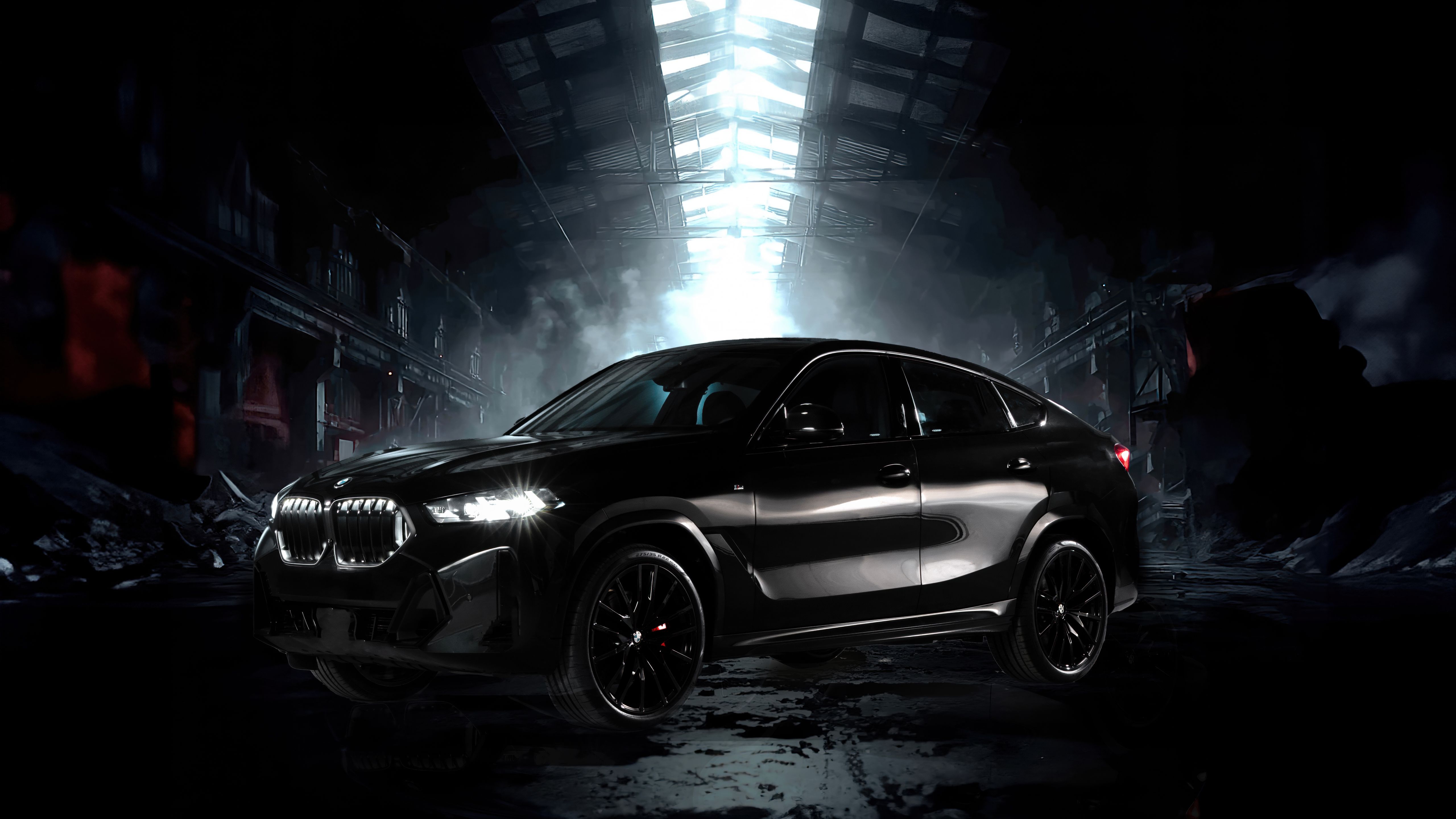5120x2880 BMW X6 xDrive40i M Sport Dark Edition Wallpaper 4K, 5K, BMW X6