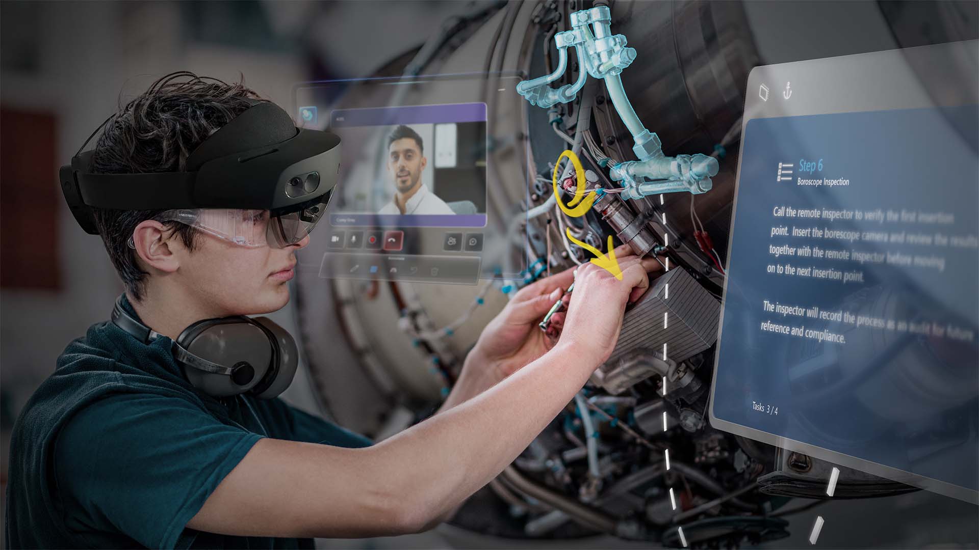 1920x1080 HoloLens 2 brings new immersive collaboration tools to industrial metaverse customers