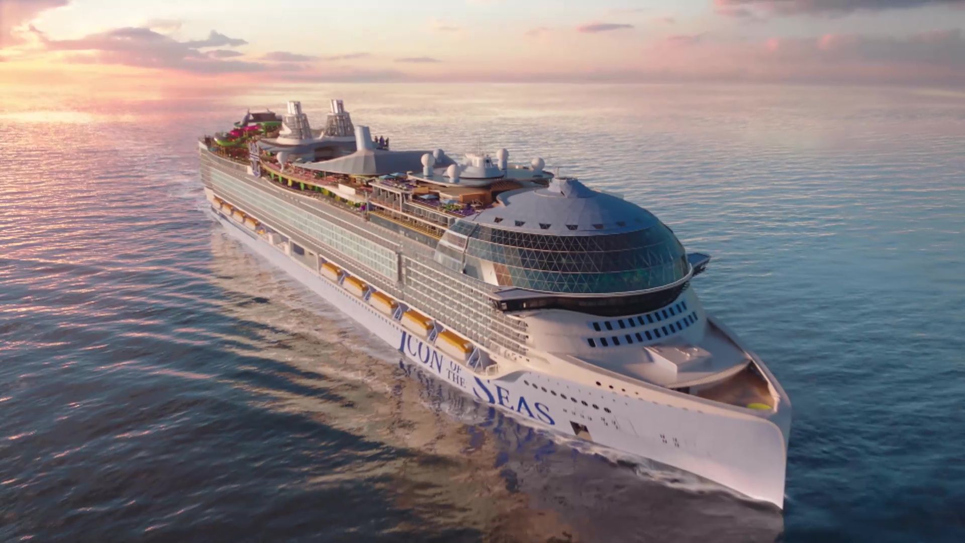 1920x1080 Inside the world's biggest cruise ship worth £2billion with huge waterpark & ice rink it sets sail in 2024