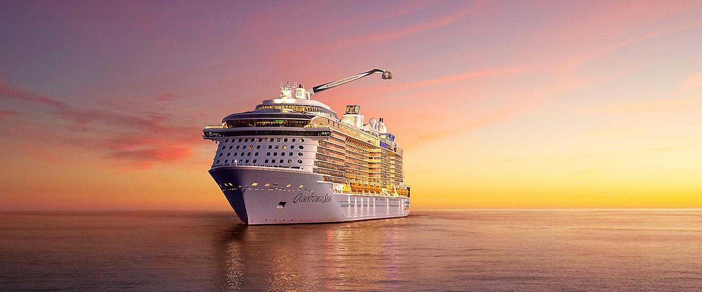 1440x600 Quantum of the Seas. Cruise Ships. Royal Caribbean Cruises