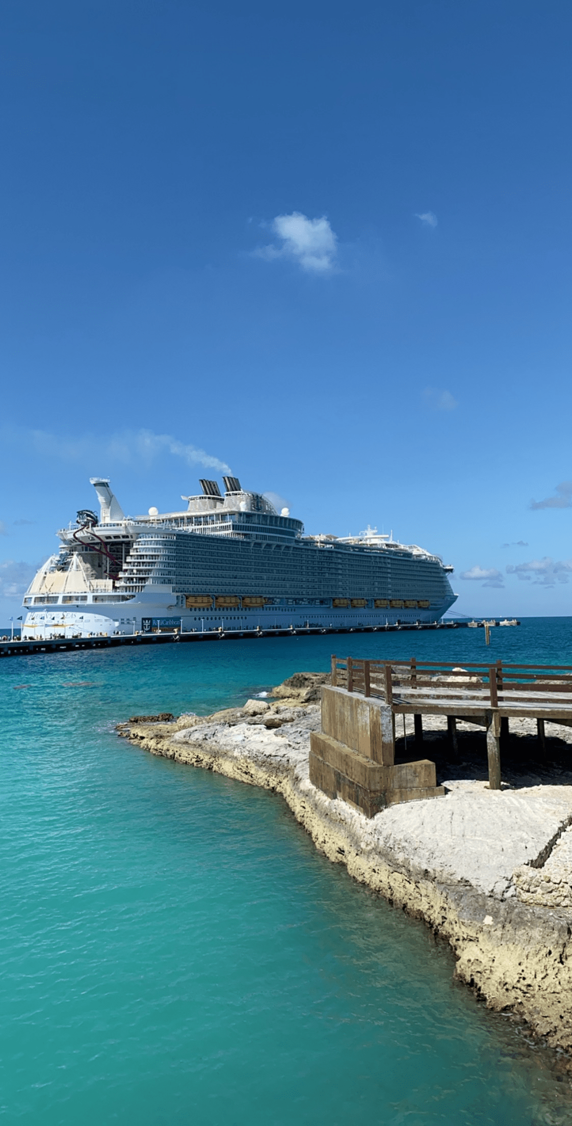 1122x2208 Was on Harmony last week and miss her already. If anyone wants an iPhone wallpaper I took this at Coco Cay!