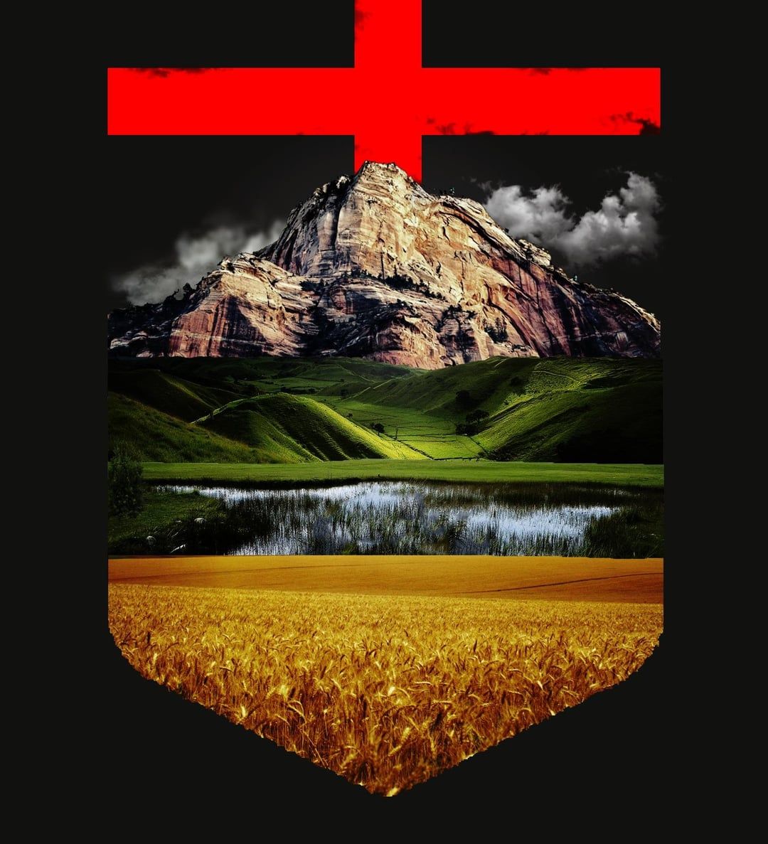 1080x1187 Photo Realistic Alberta Flag