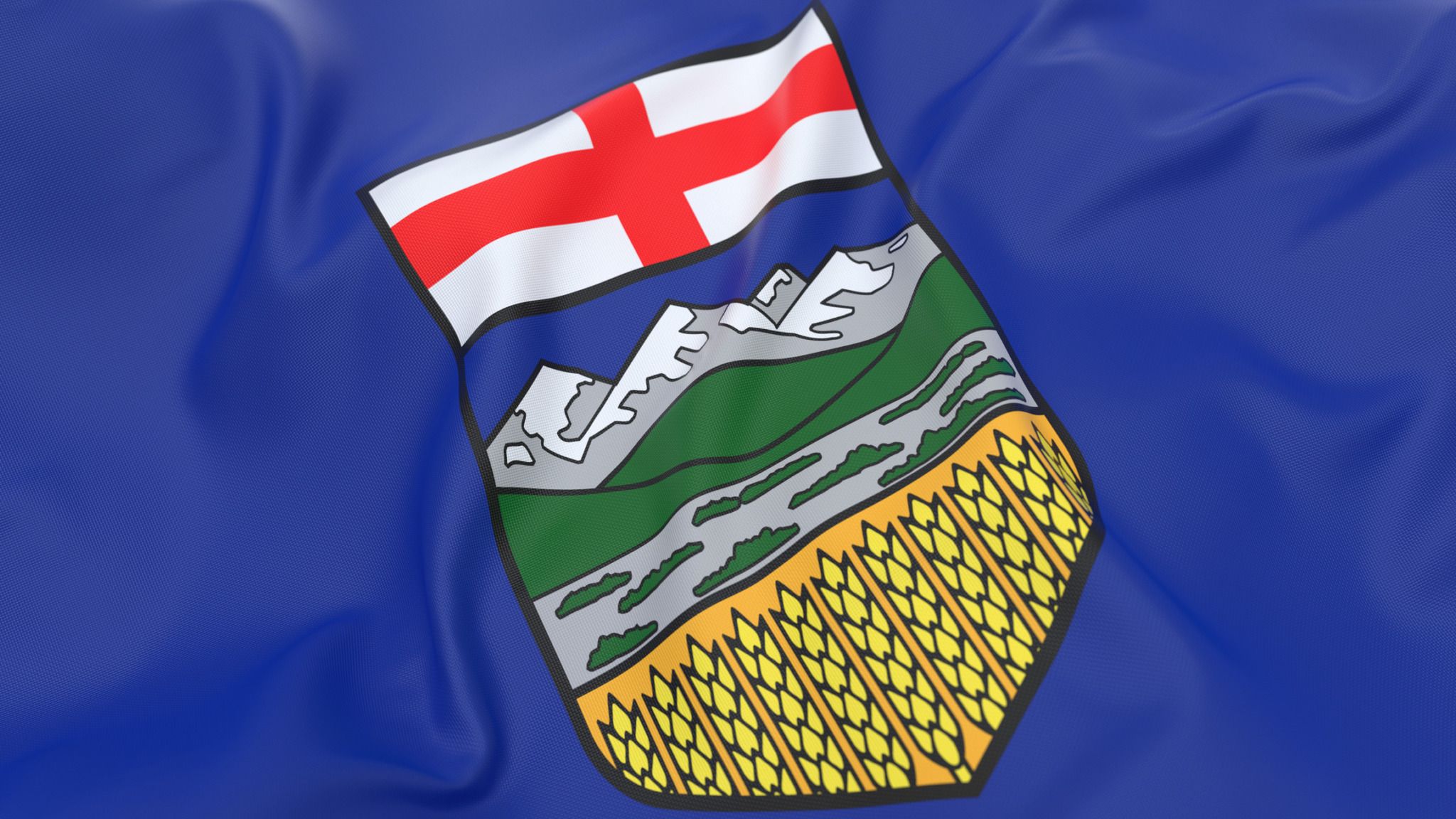 2048x1152 Flag of Alberta