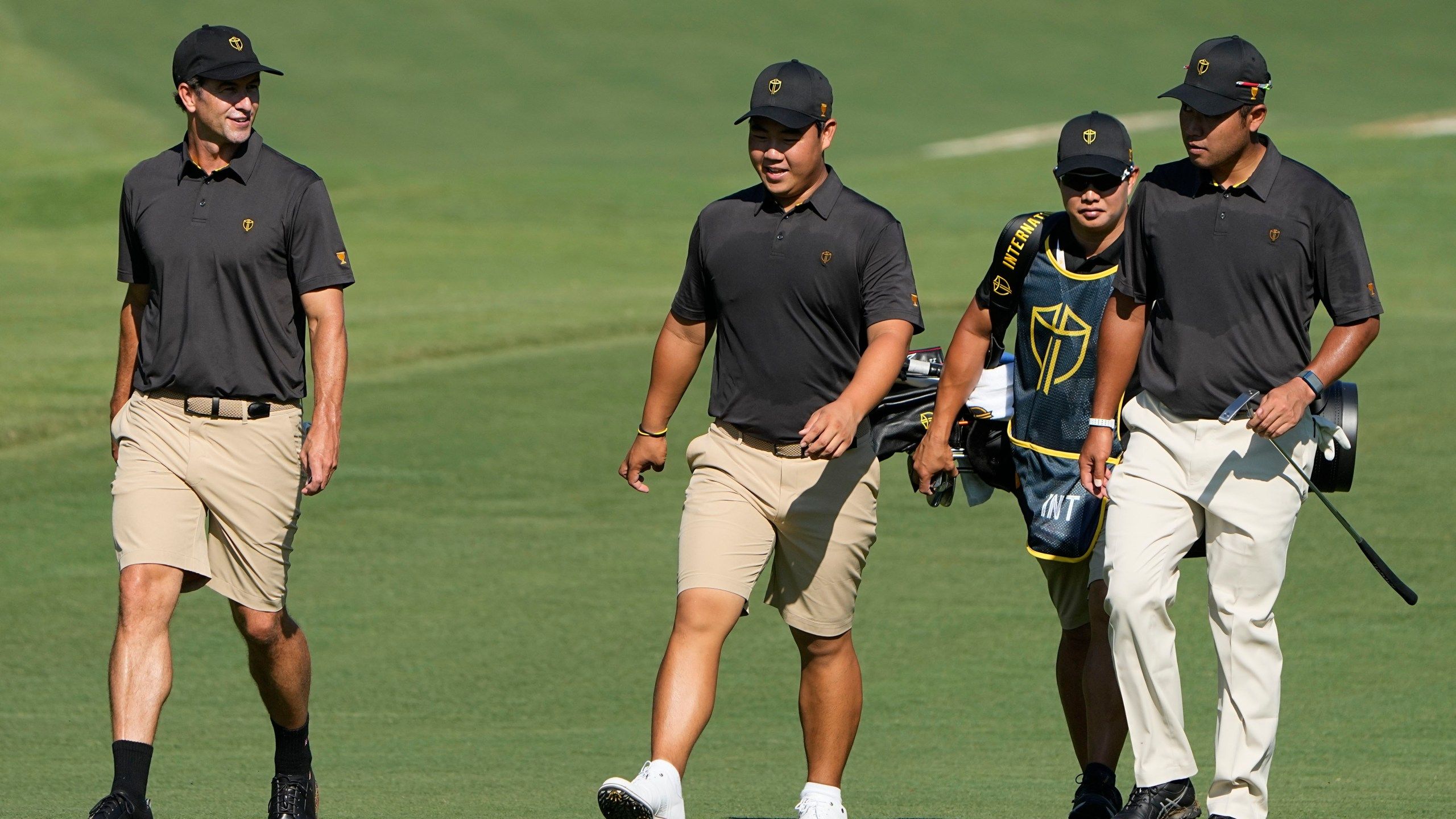 2560x1440 Tom Kim a fresh face for Internationals in Presidents Cup