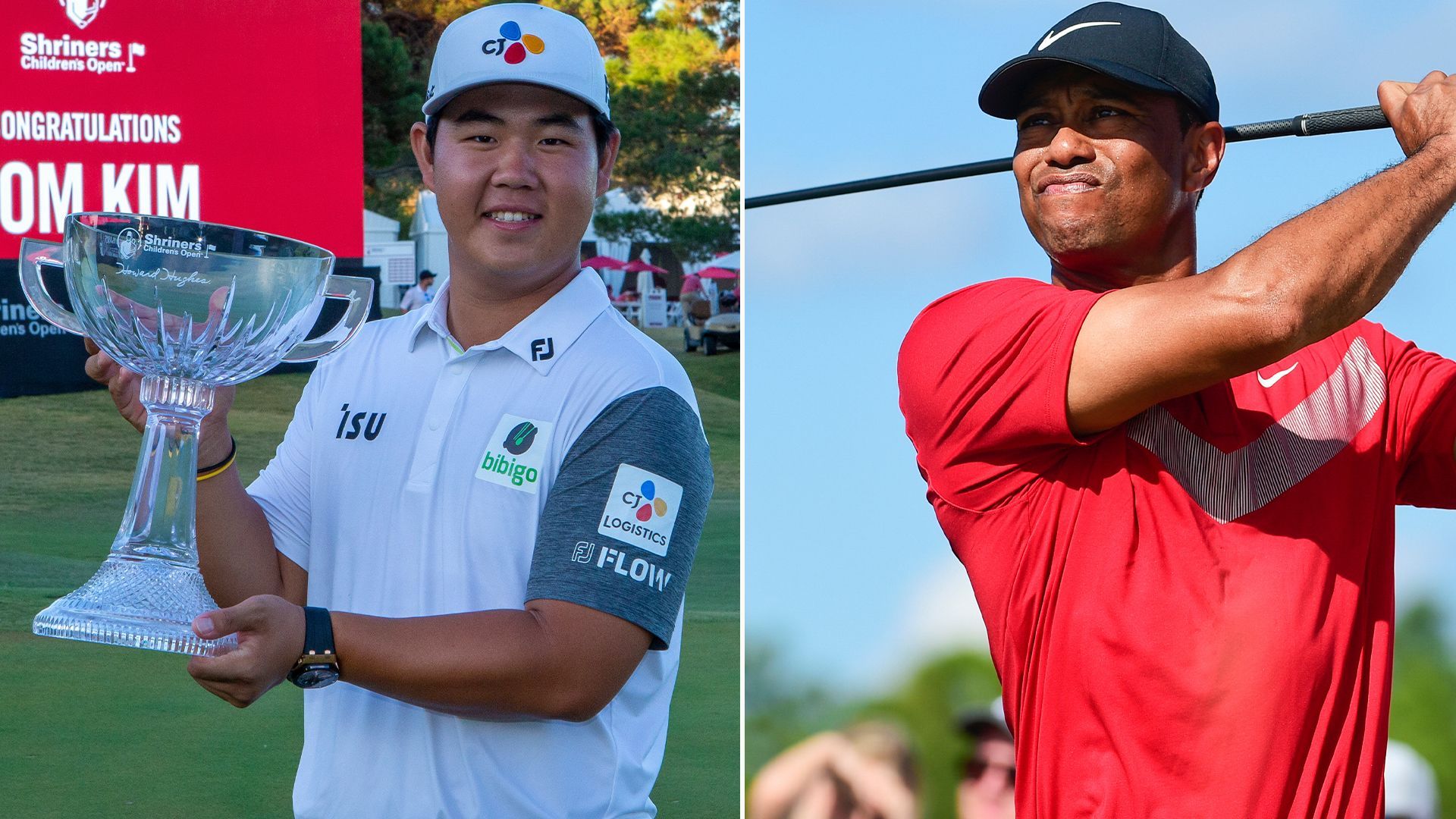 1920x1080 Young Golfer Tom Kim Matches Long Standing Record Held By Tiger Woods
