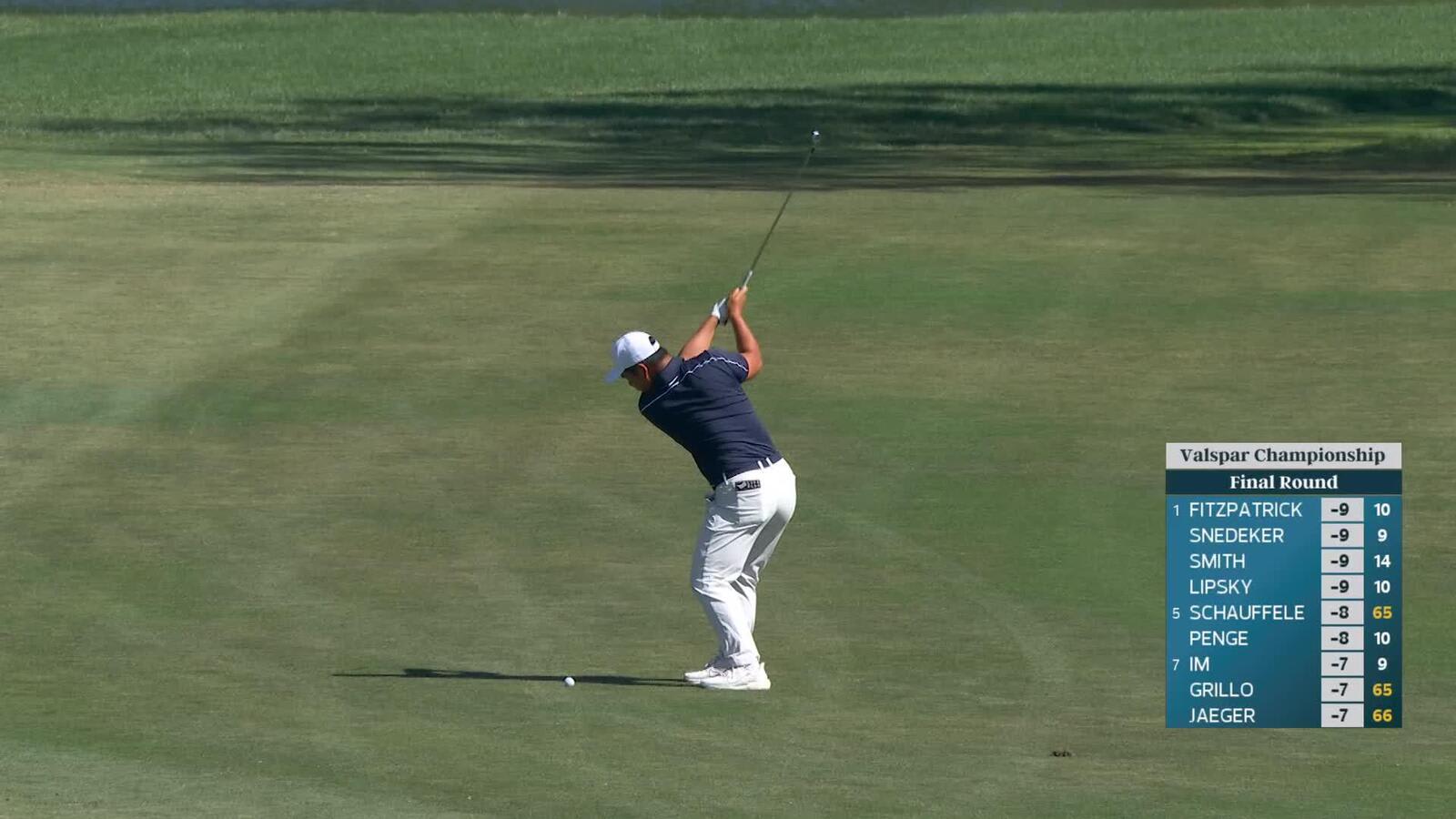 1600x900 Tom Kim Hits 167 Yard Approach To 1 Foot, Sets Up Birdie On No. 12