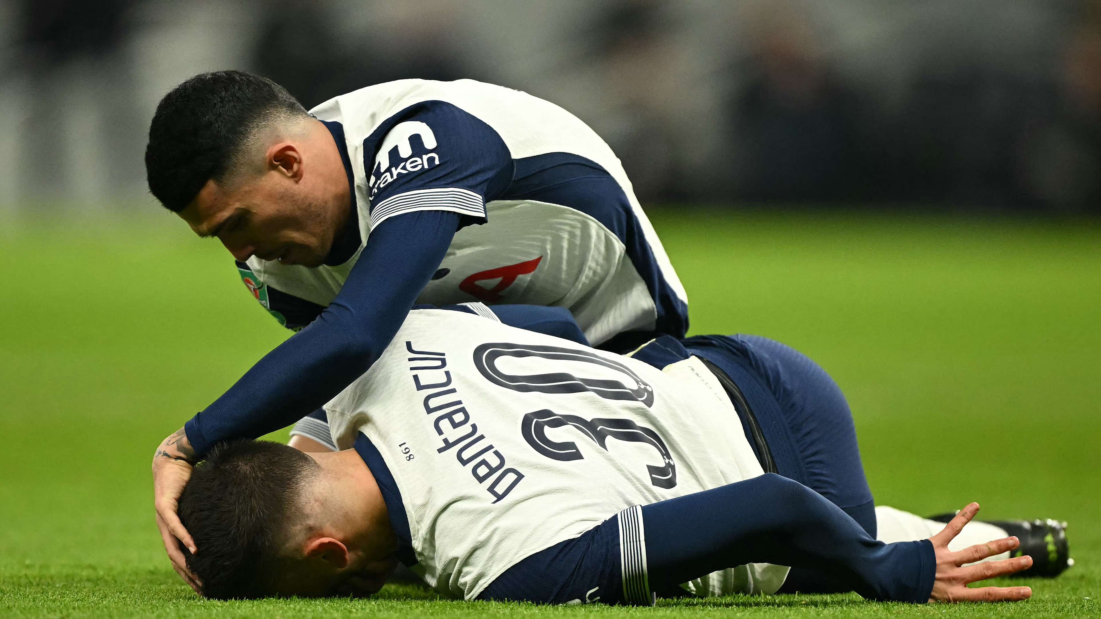 3840x2160 Rodrigo Bentancur To Be Kept Away From Tottenham's Training Ground Until All Clear Given By Medical Staff After Midfielder's Scary Collapse On Pitch During Carabao Cup Win Over Liverpool. Goal.com US