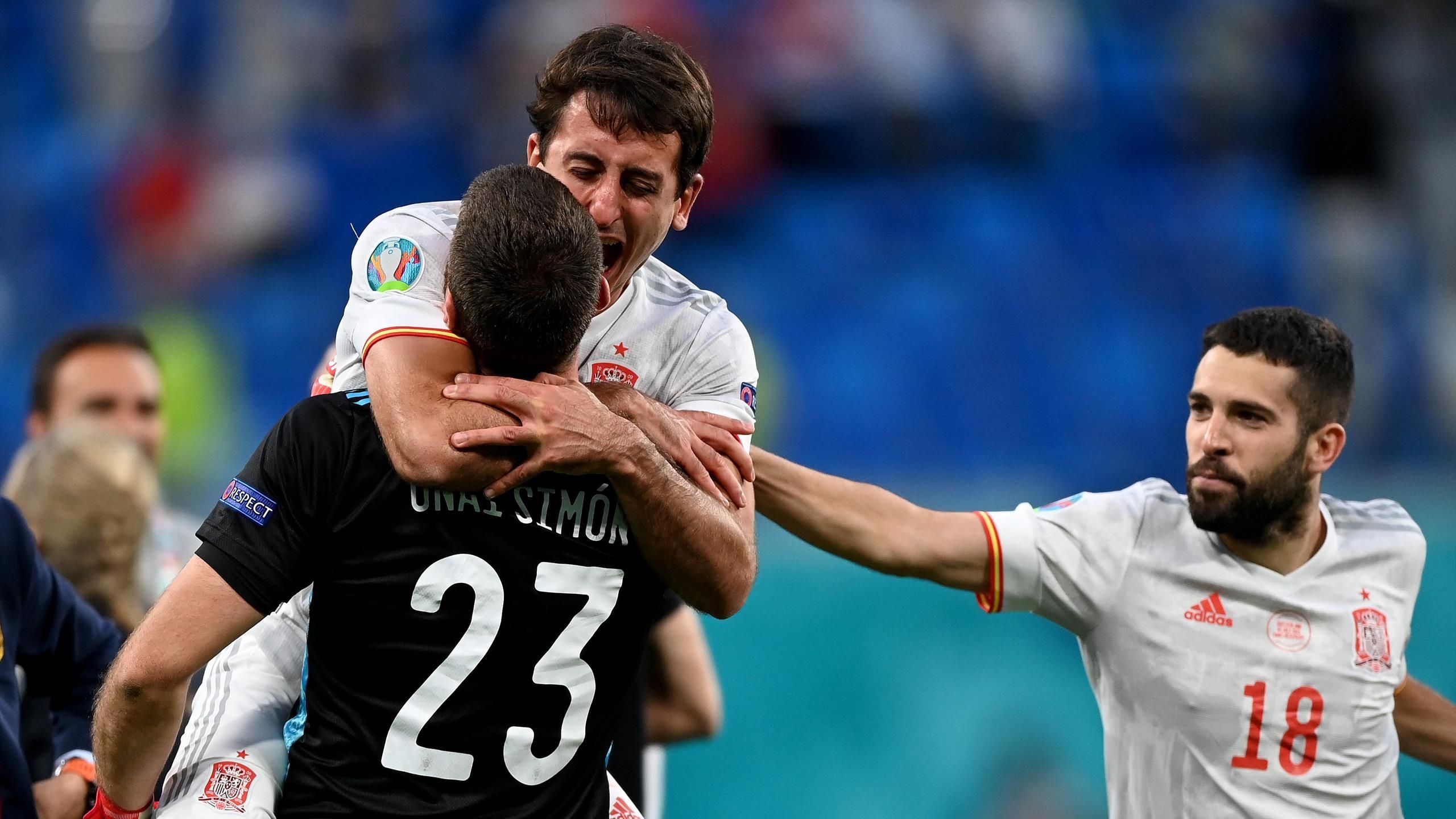 2560x1440 Euro 2020 Simon The Hero As Spain Edge Switzerland On Penalties To Reach Semi Finals