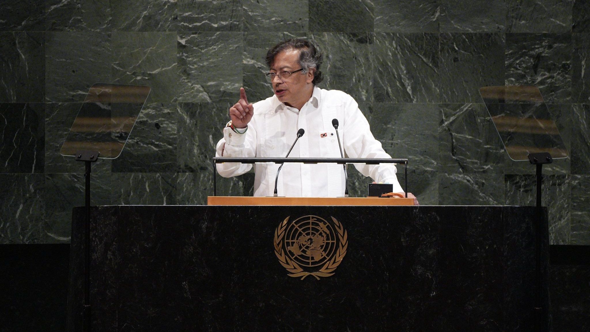 2048x1152 Humanity must stop the genocide in Gaza”: Petro's radical speech at the UN General Assembly : Peoples Dispatch