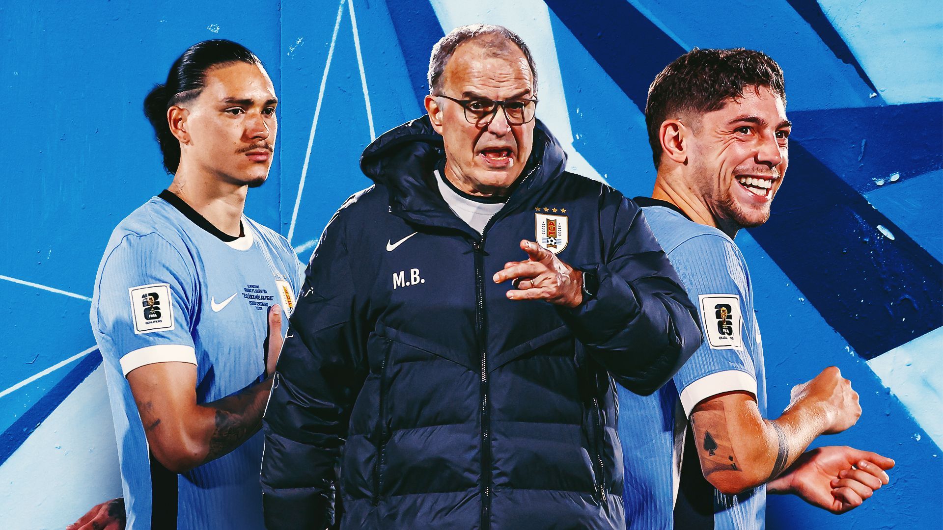 1920x1080 Marcelo Bielsa's Uruguay are a shambles - 'El Loco' has football's great underdogs in crisis heading into England showdown