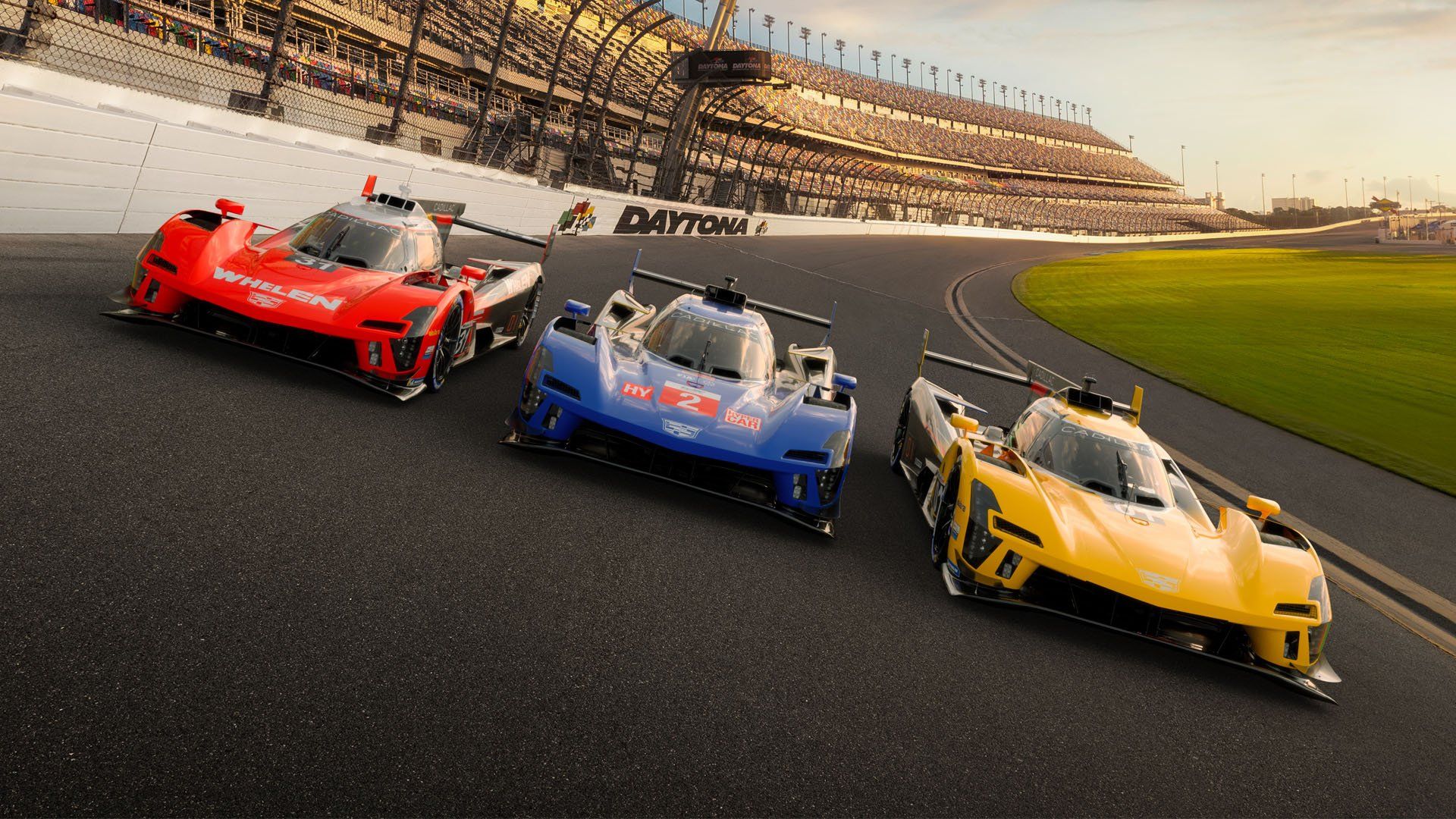 1920x1080 Cadillac's New V LMDh Race Cars Look Fantastic In Colorful Liveries