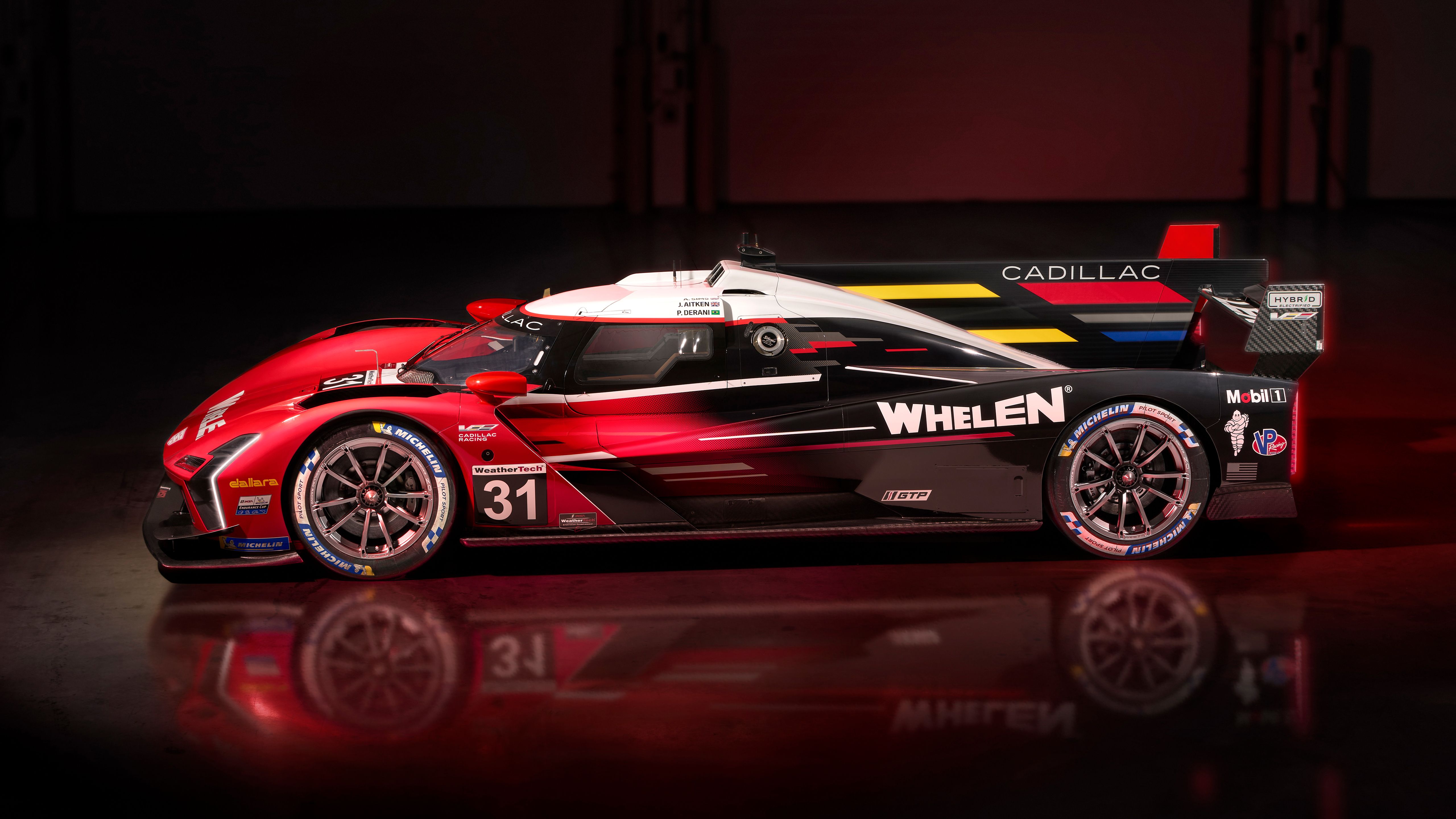 5120x2880 Whelen Engineering Cadillac V LMDh 2023 5K Wallpaper Car Wallpaper