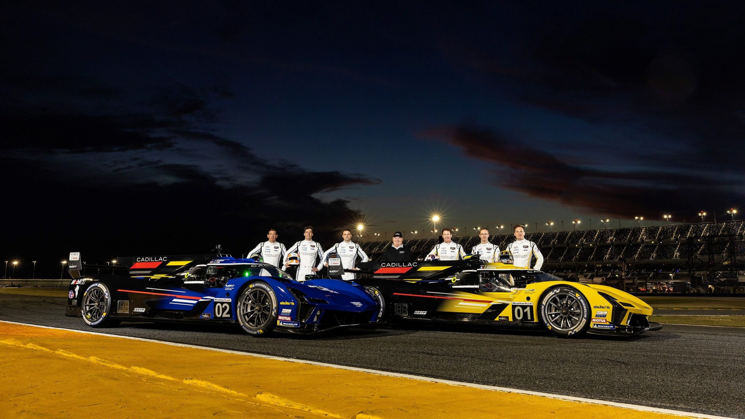 2560x1440 Cadillac V LMDh & CGR Turns First Official Daytona Laps