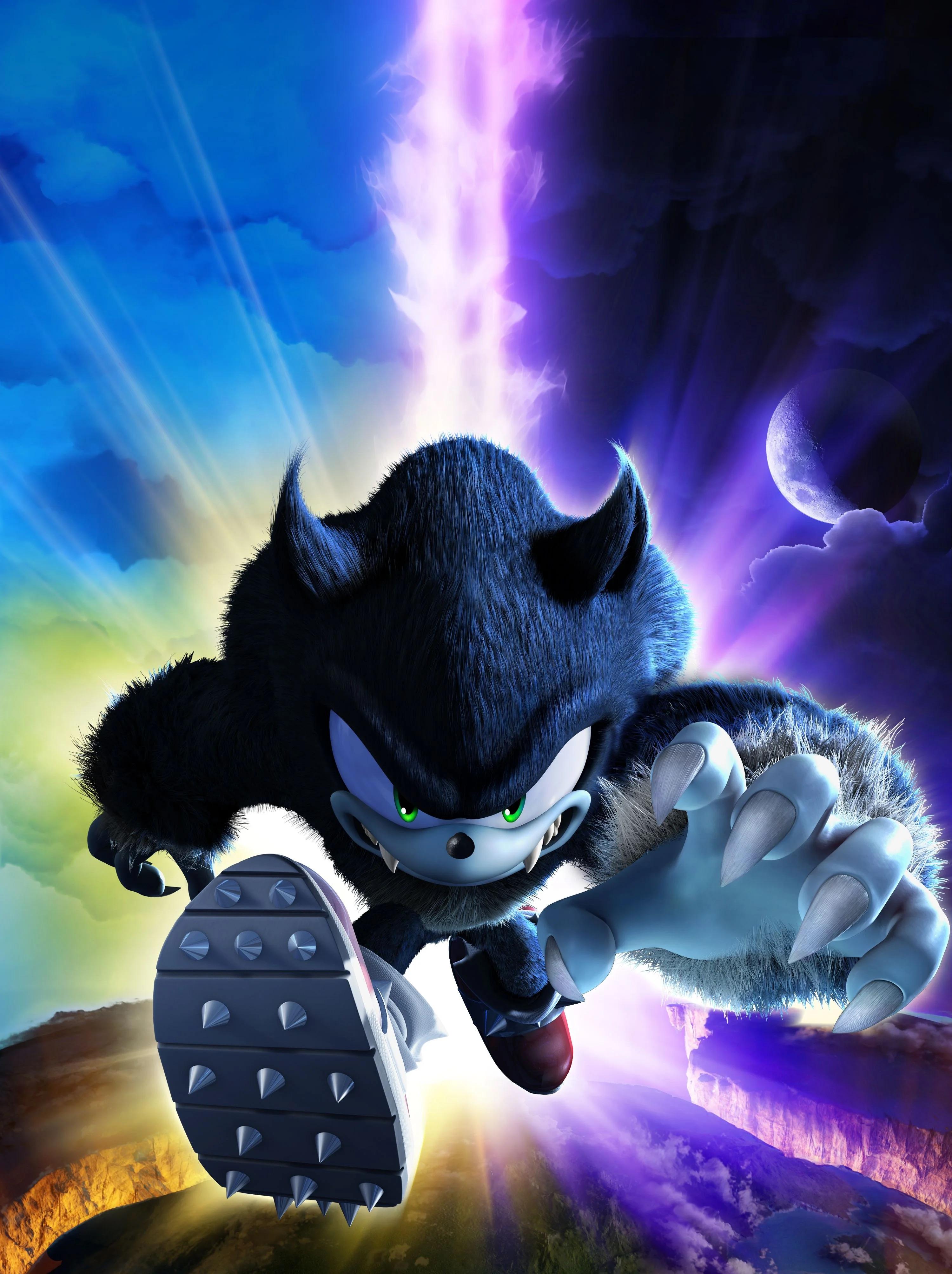 3000x4015 Werehog Sonic from Sonic unleashed( people hate on this design but I find it cool asf)