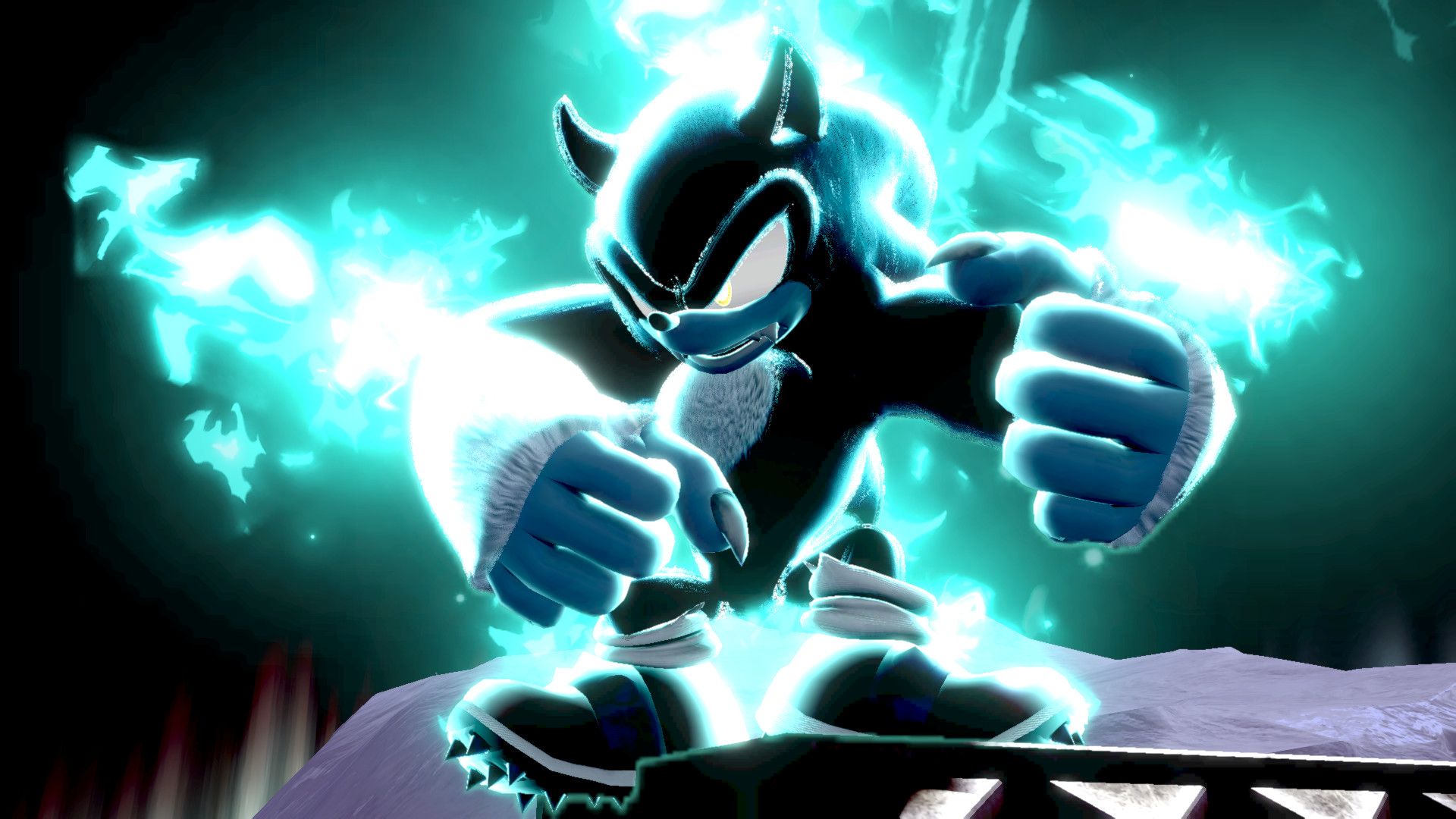 1920x1080 Sonic the Werehog Mod for Super Smash Bros. Ultimate