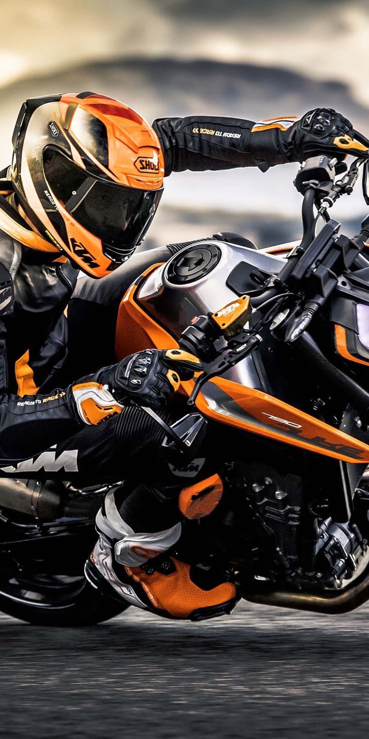 736x1472 KTM 790 Duke, sports bike, 1080x2160 wallpaper