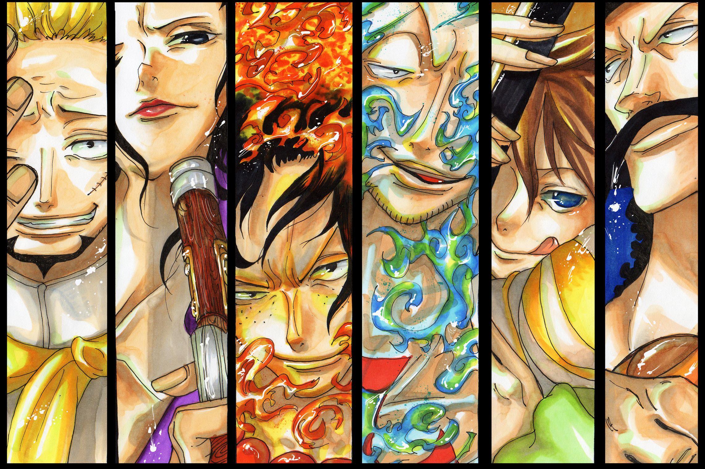 2284x1520 One Piece Whitebeard Wallpaper