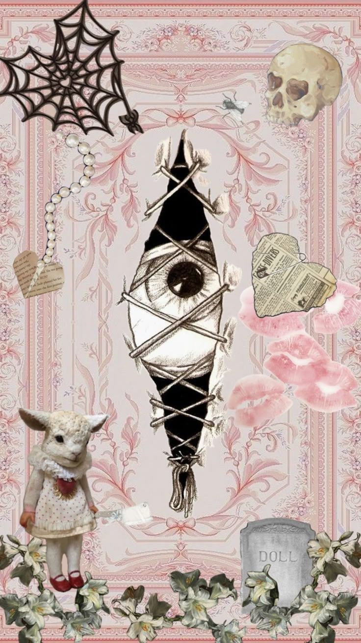 736x1308 creepycute #pastelgoth #creepyasethetic #creepycore #pastelaesthetic