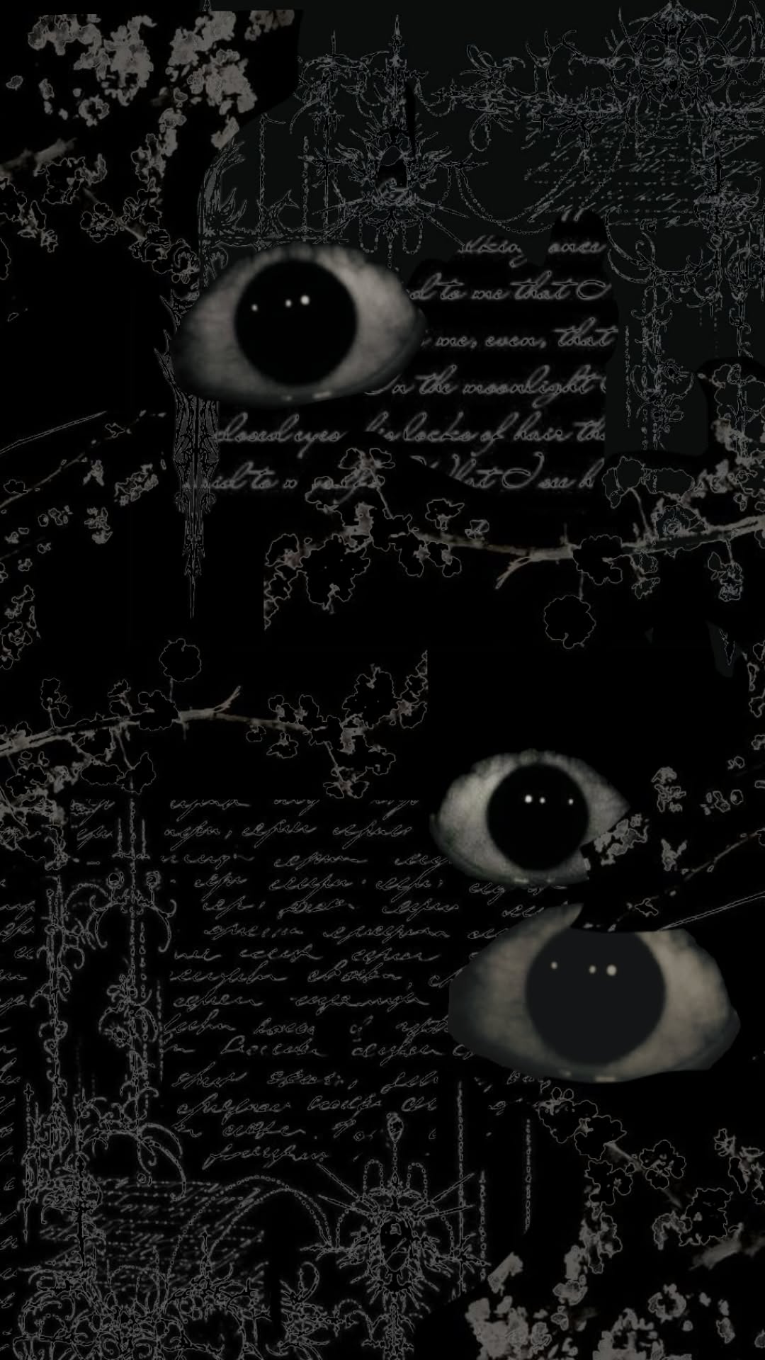 1080x1920 Creepy Eyes Wallpaper