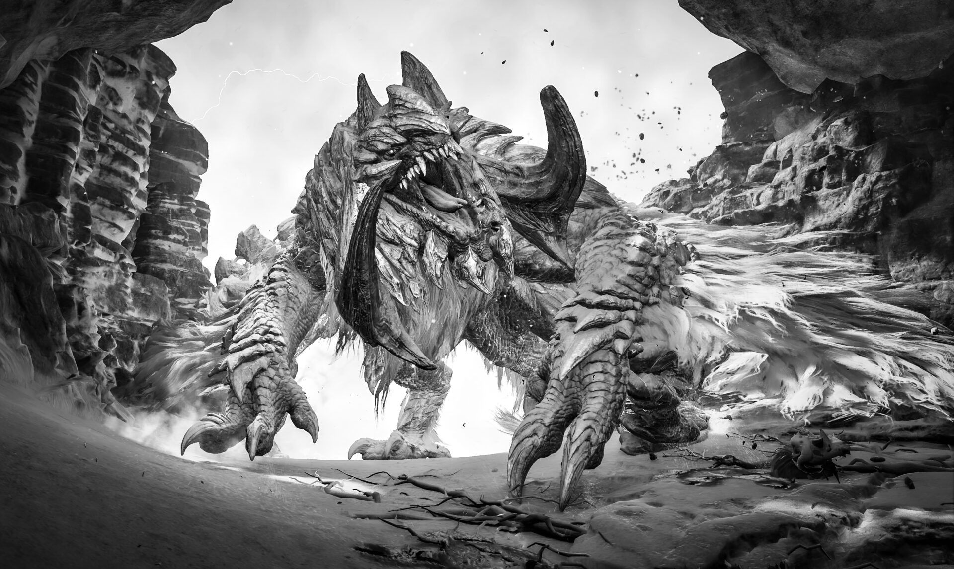 1920x1146 Arkveld. Monster Hunter Wild
