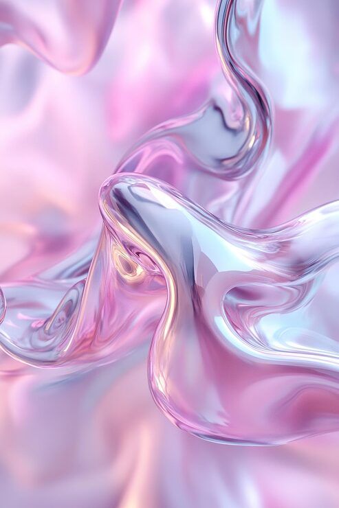 493x740 Pink Chrome Design Photo Free High Quality Picture
