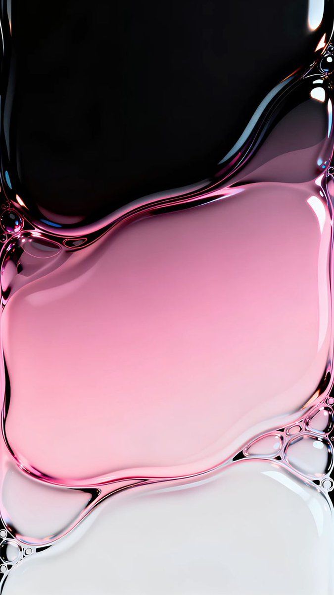 675x1200 Sleek liquid chrome pink