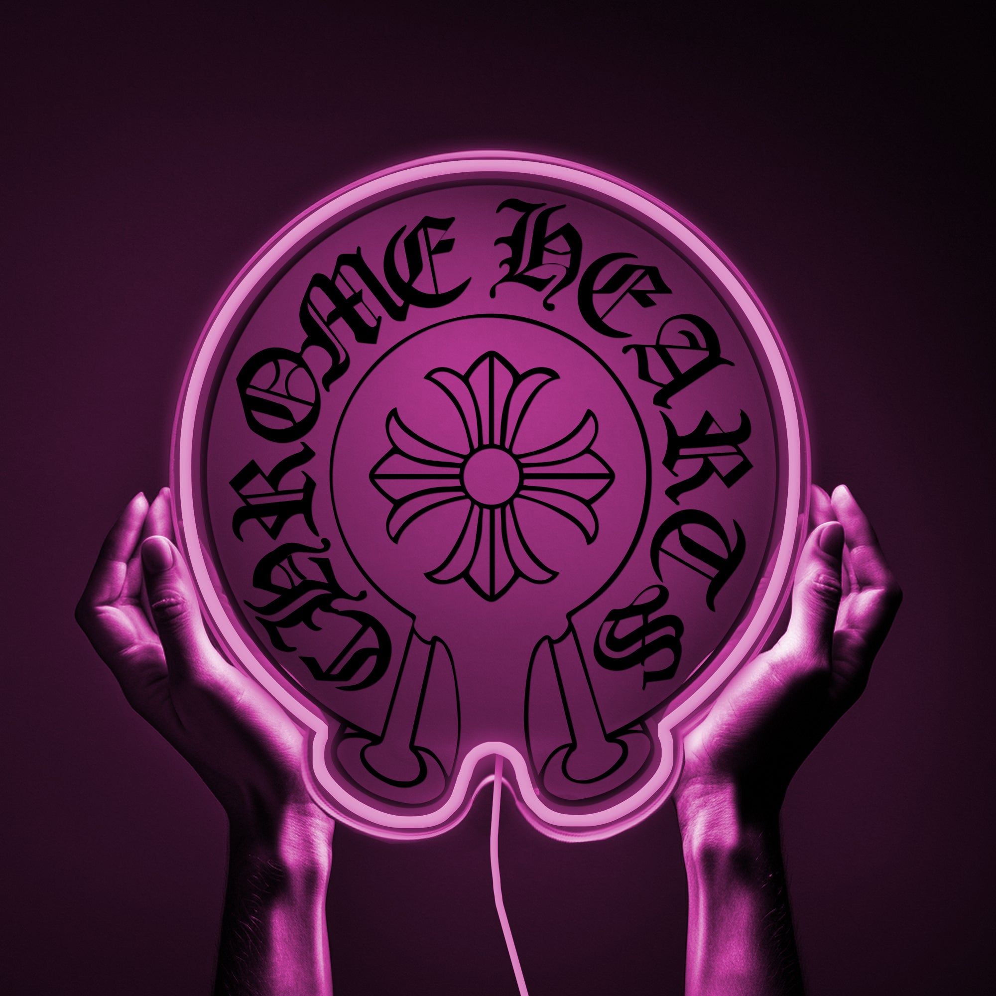 2000x2000 Chrome Hearts Rgb Neon Sign. Chrome Hearts Mirror