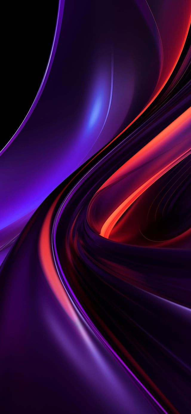 640x1387 Chrome Reflection Wallpaper collection