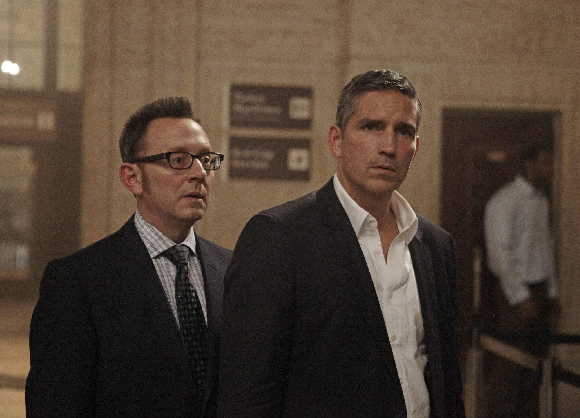 2000x1442 Person of Interest Triggerman (TV Episode 2012) Emerson as Harold Finch