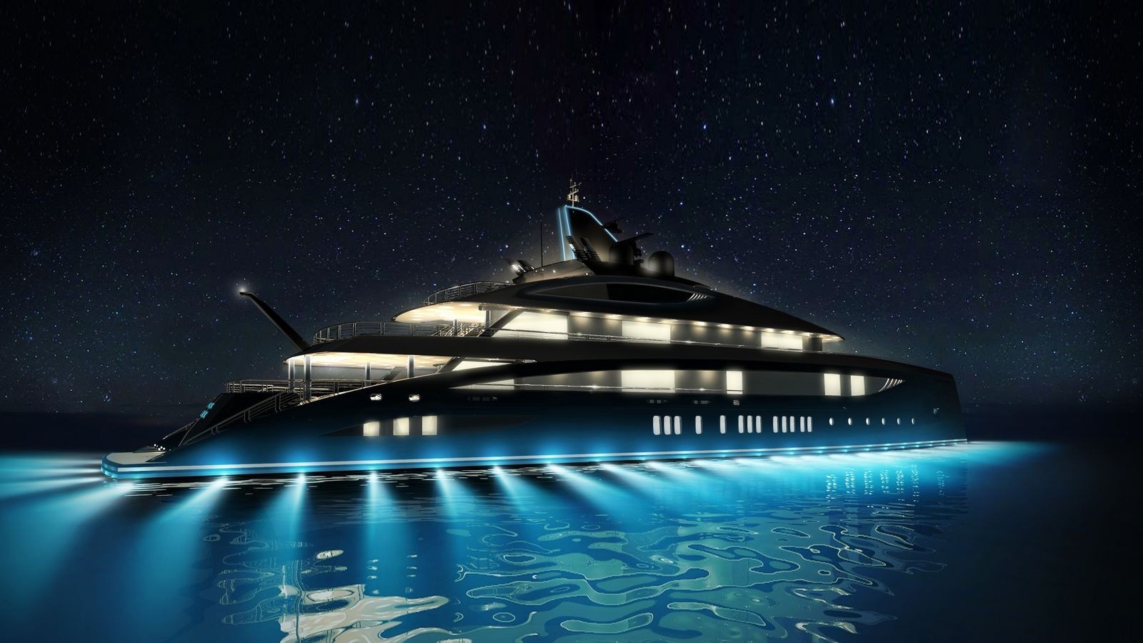 1600x900 Highly Anticipated Black Shark Luxury Superyacht Promises To Dazzle With Its Daring Design