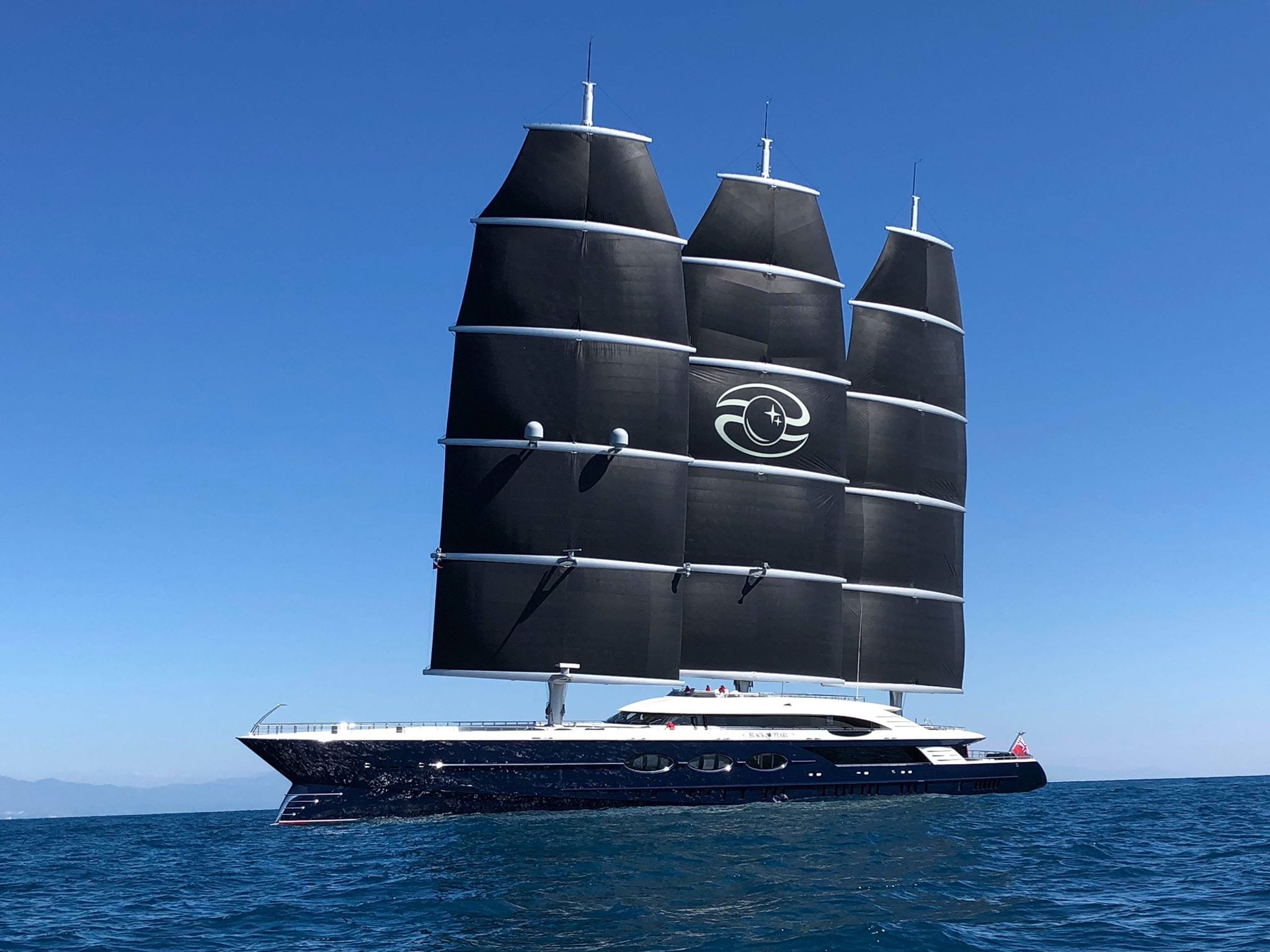 2048x1536 Sail yacht BLACK PEARL 106.7 meter built