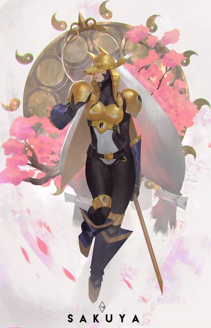 717x1115 Paladin phone wallpaper. Golden knight wallpaper, Lotus knight, Female digimon