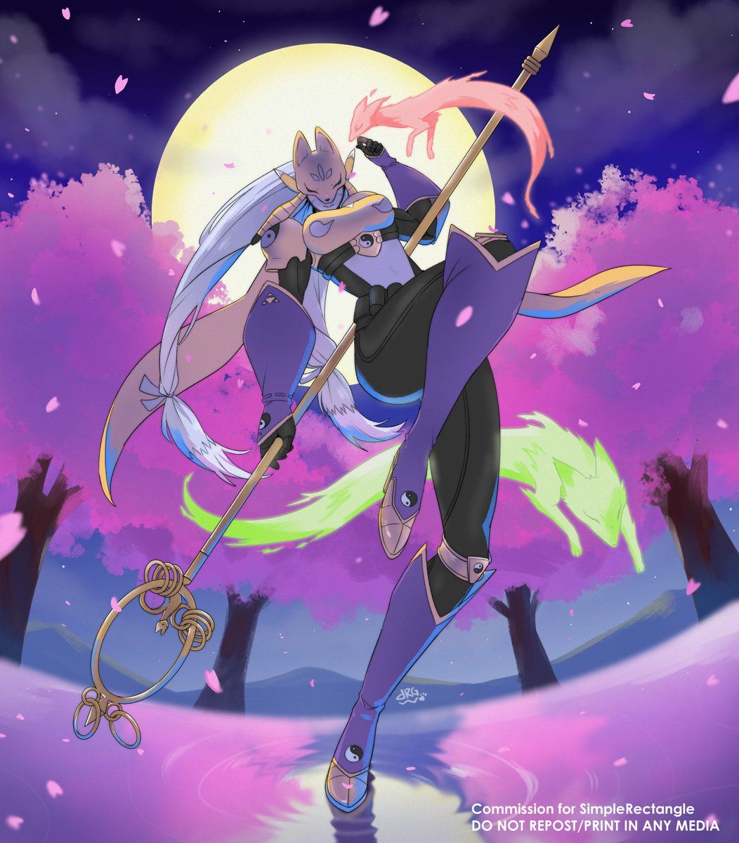 1052x1200 Sakuyamon comms for Thank you!