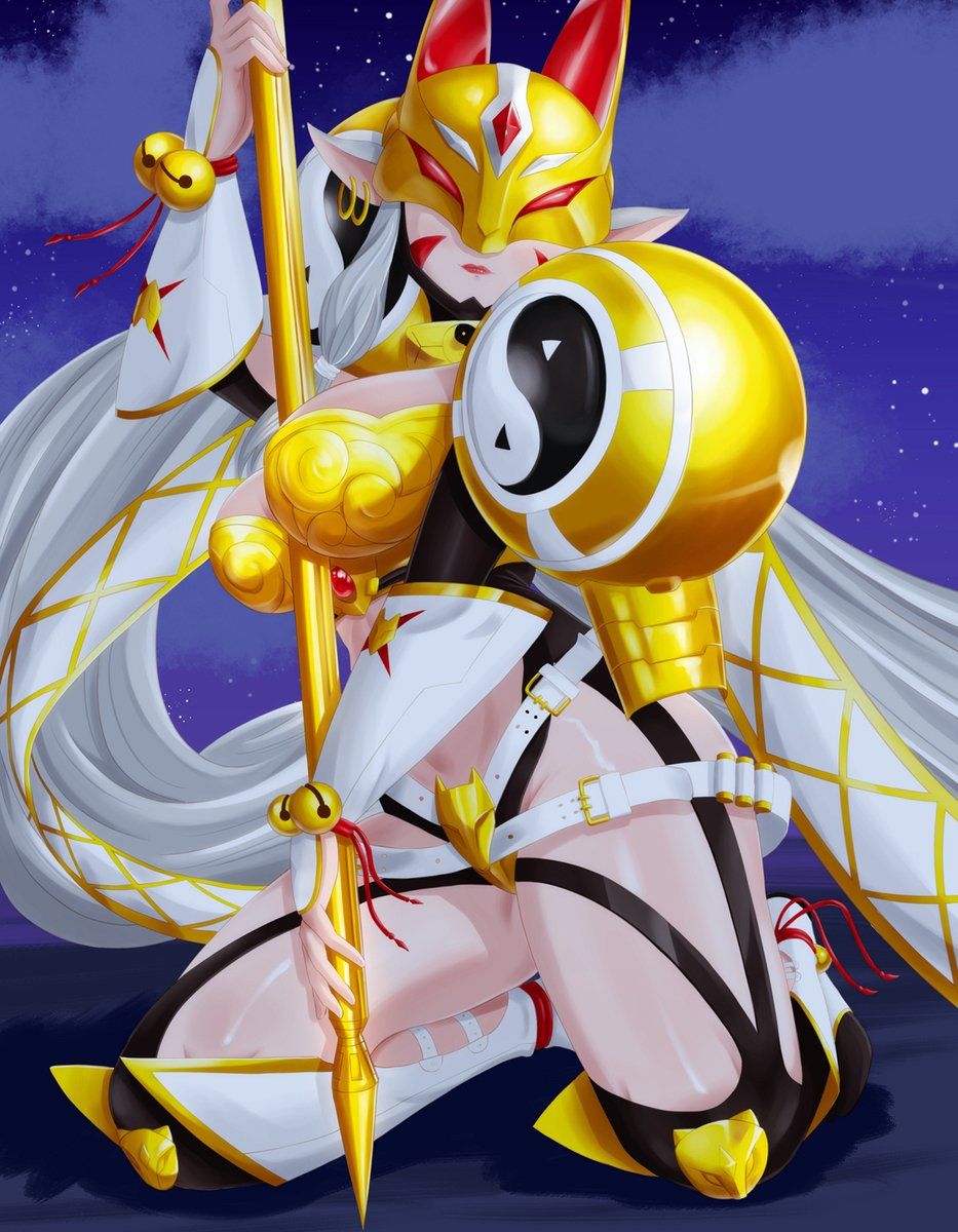 933x1200 Sakuyamon X Antibody *-* #Digimon #デジモン #sakuyamon #digimonart #digimonartist