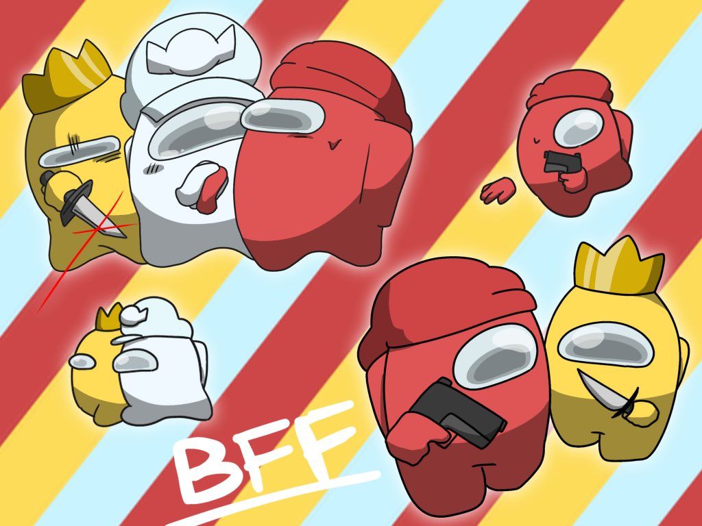 1024x768 amonguslogic #GameToons BFF