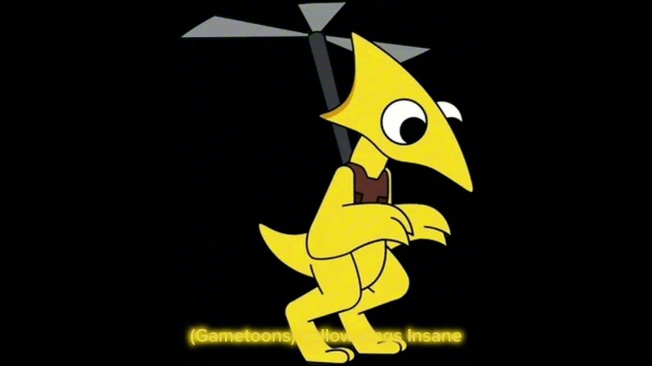 1280x720 (Gametoons) yellow sings Insane (AI cover)