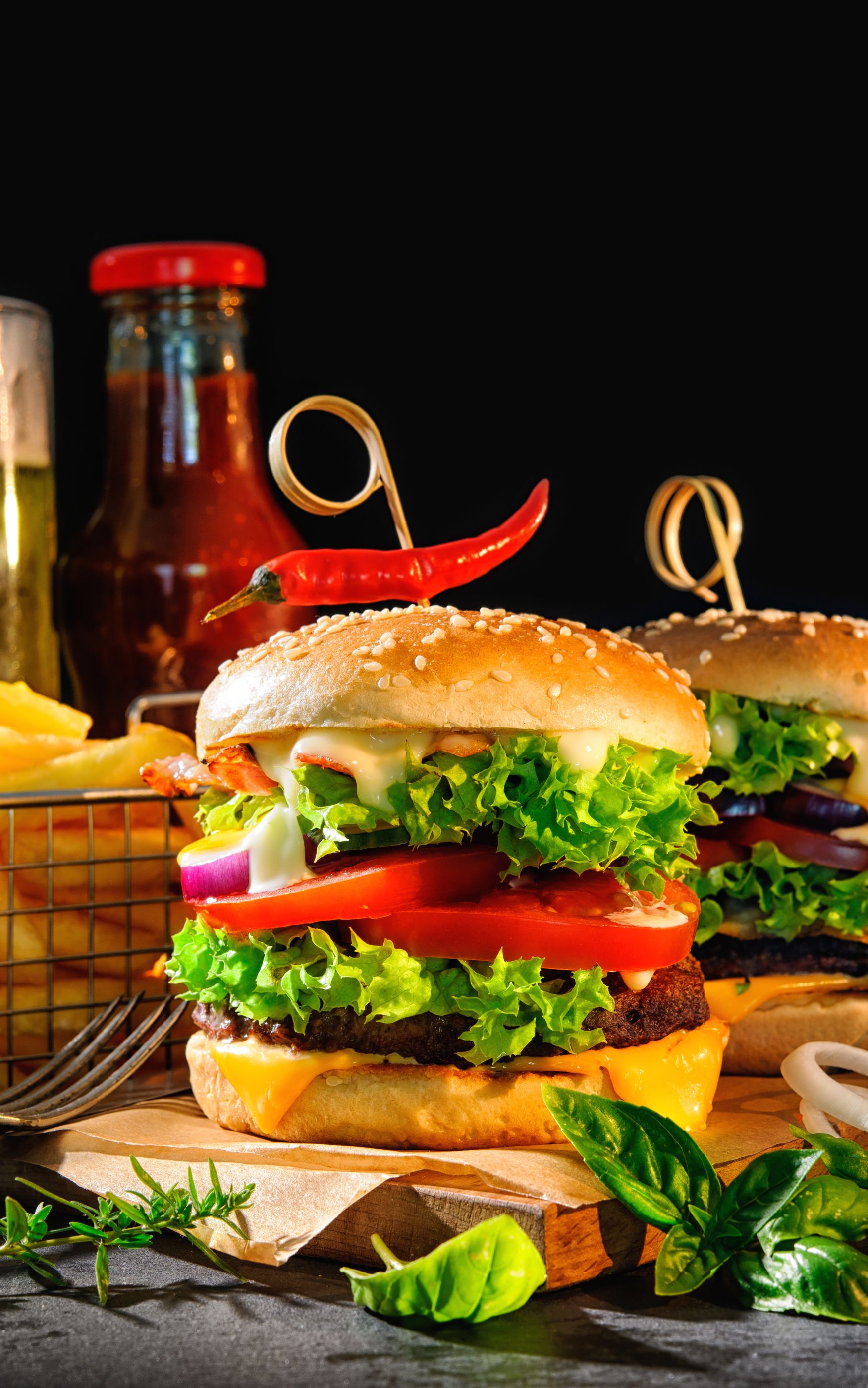 1752x2800 Phone wallpaper: Food, Burger 1415319