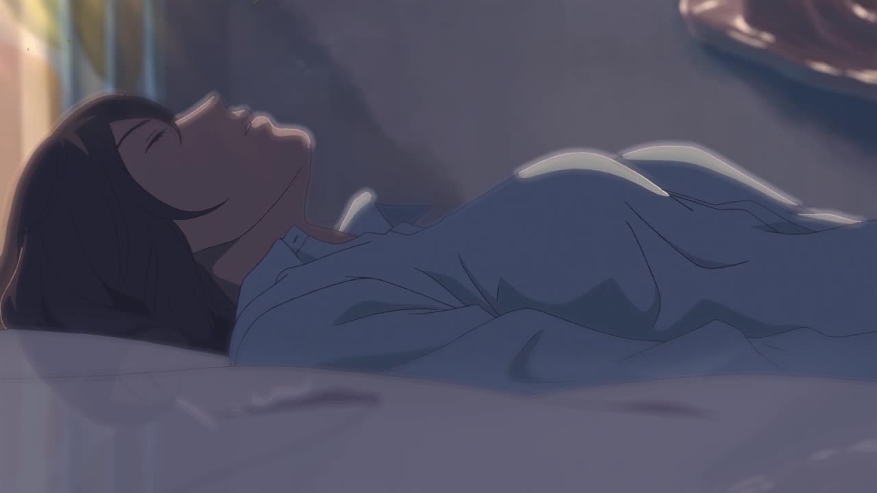 1280x720 Yukari Yukino Sleeping The Garden Of Words HD Live Wallpaper For PC Live Wallpaper