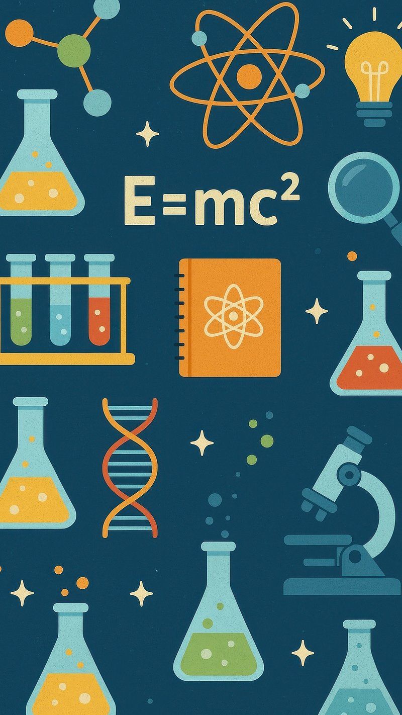 800x1422 Physics Formulas Illustration Science Image Wallpaper