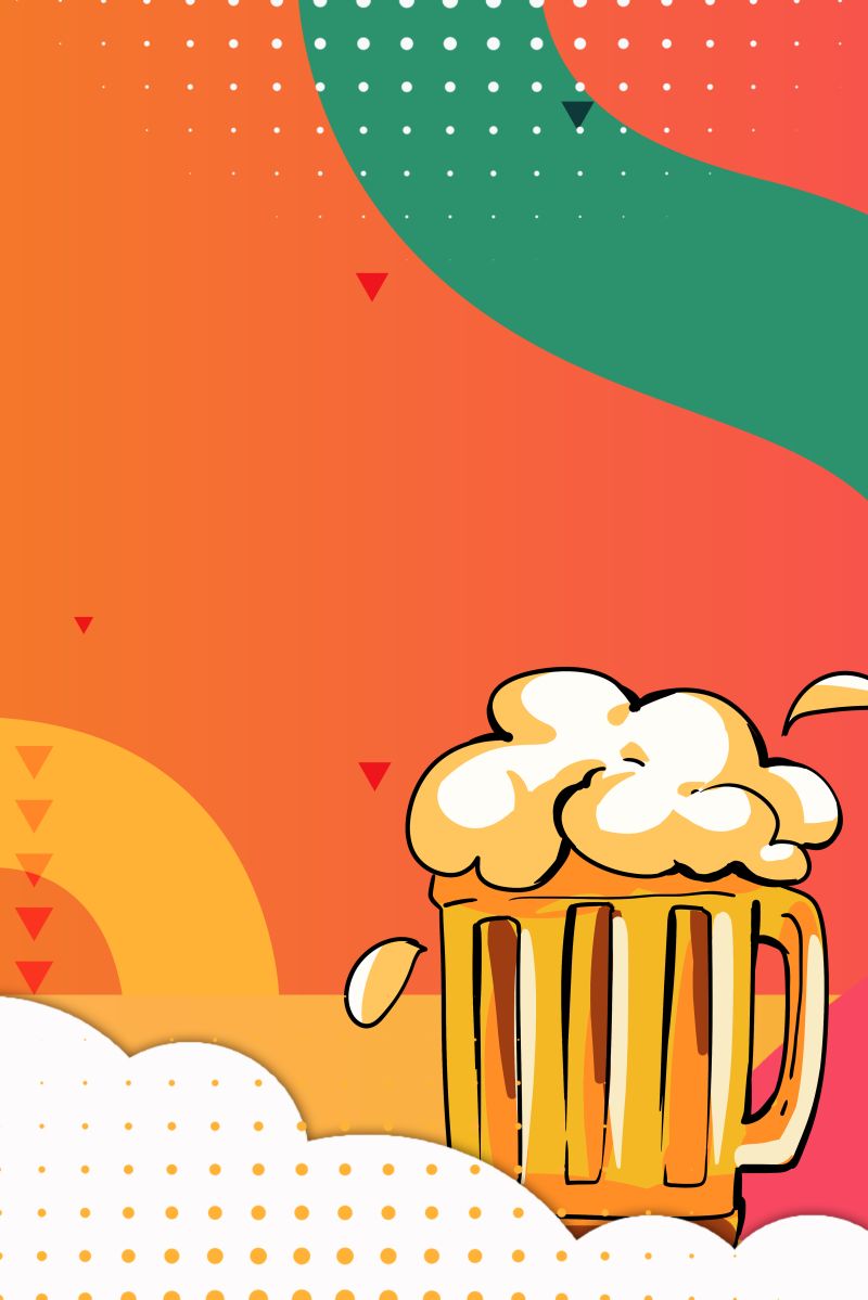800x1199 Simple Creative Beer Mug Background Background. PSD Free Download
