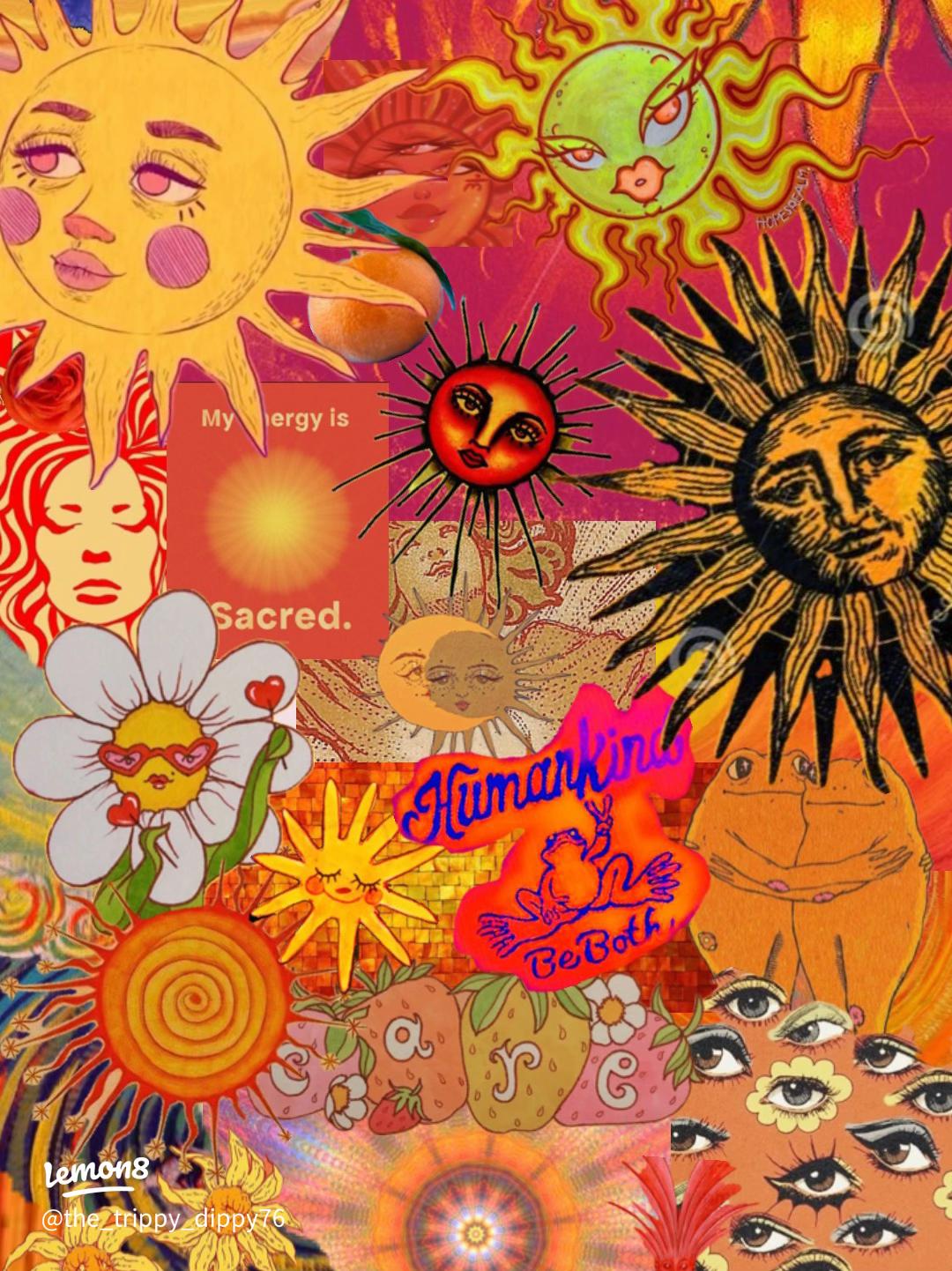 1080x1442 Groovy Trip! My Fave Hippie & Vintage Aesthetic Wallpaper ✨