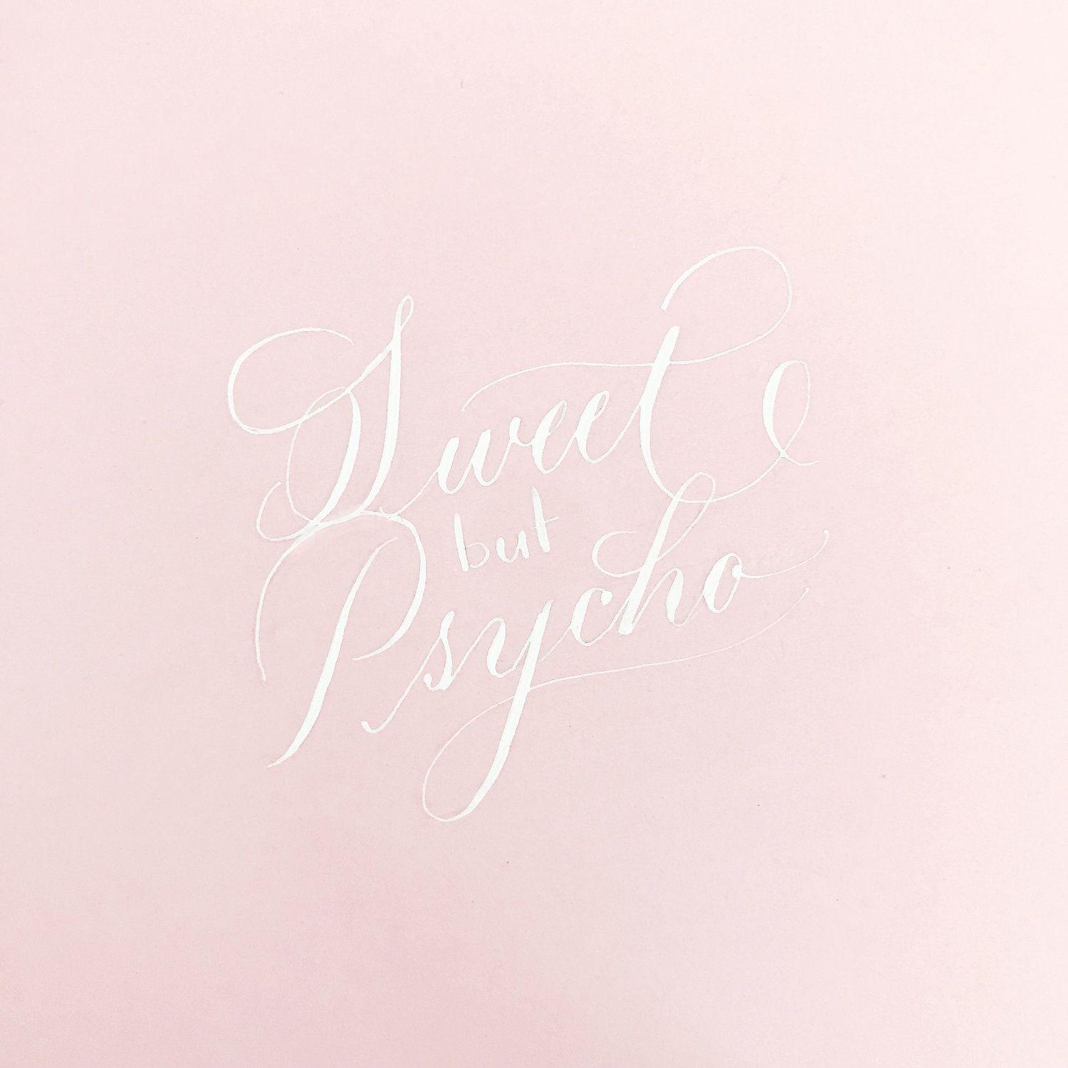 1500x1500 Free iPhone Wallpaper Sweet but Psycho
